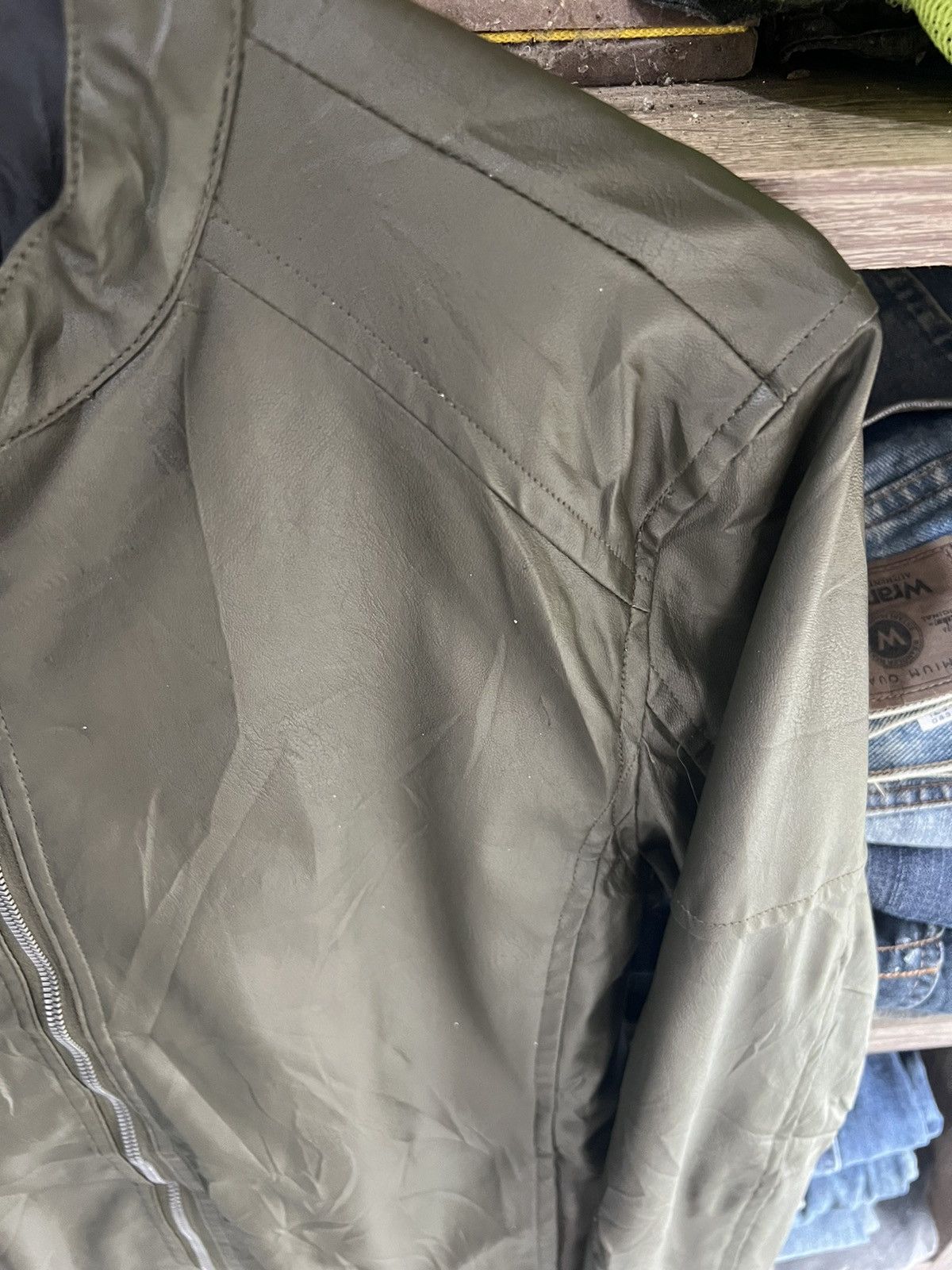 In The Attic 🔥In The Attic Synthetic Leather Jacket Size US S / EU 44-46 / 1 - 5 Thumbnail
