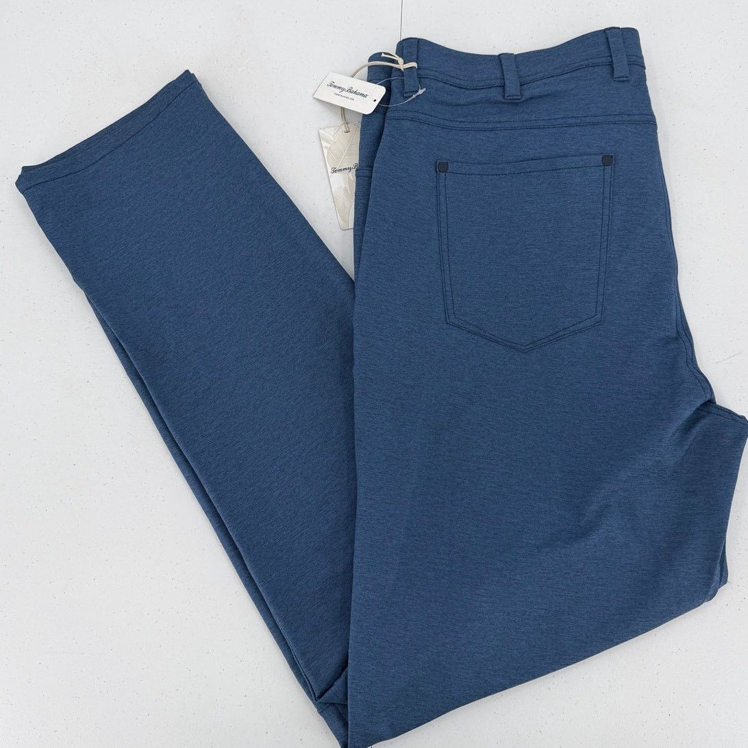 Tommy Bahama NWT Tommy Bahama On Par IslandZone Dark Eclipse Blue Pants Size US 40 / EU 56 - 2 Thumbnail