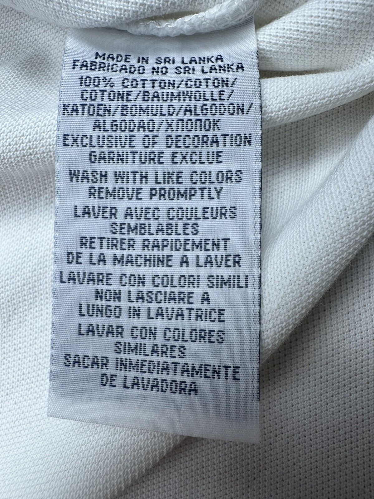 Ralph Lauren Ralph Lauren Polo Shirt Big Pony White Chief Keef White M Size US M / EU 48-50 / 2 - 5 Thumbnail