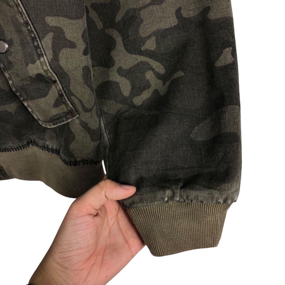 Japanese Brand 📌Vintage Bomber Jacket Camouflage Design Zara Man Size US M / EU 48-50 / 2 - 16 Thumbnail