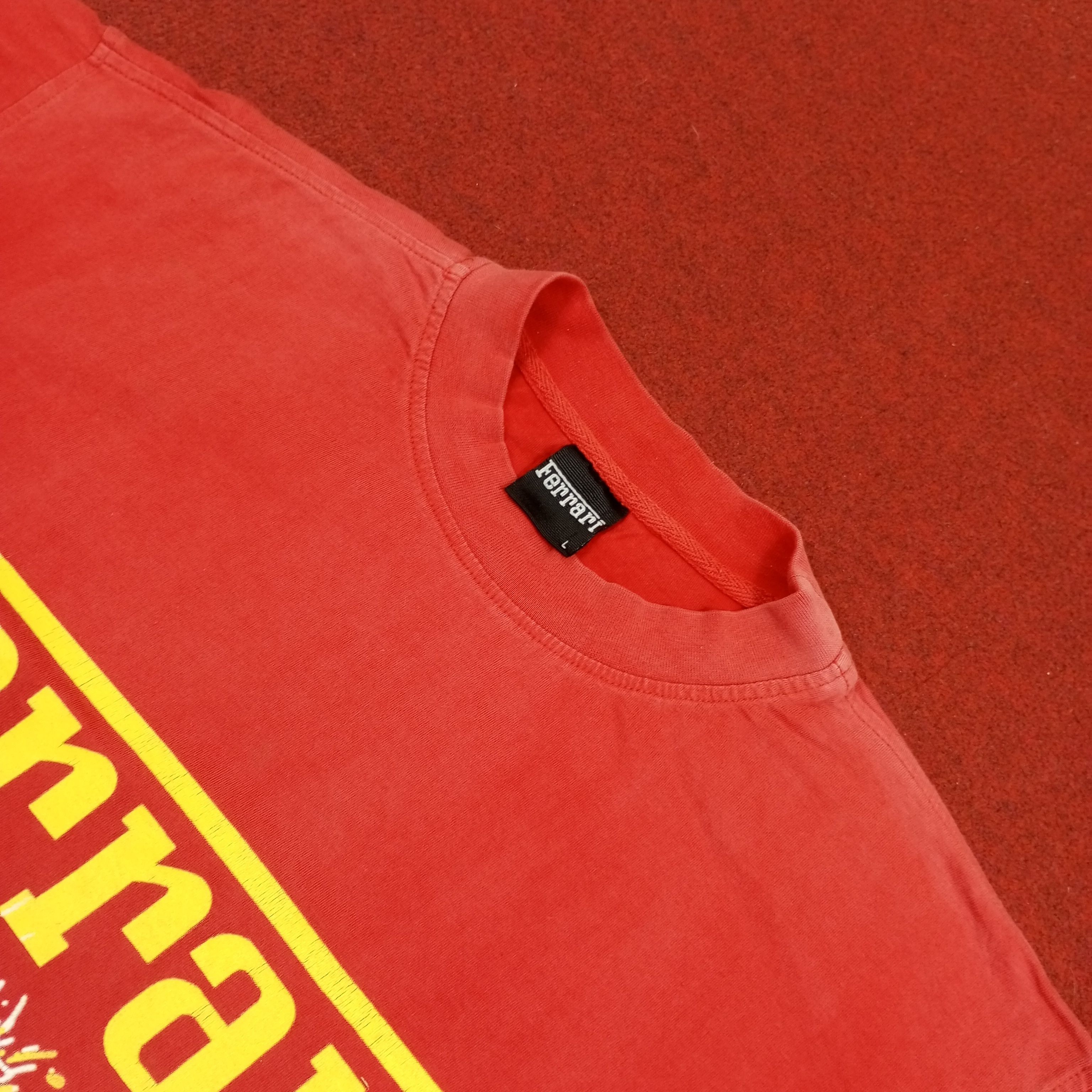 Ferrari × Vintage Ferrari Luxury Brand Racing Formula One F1 Tshirt Size US L / EU 52-54 / 3 - 6 Thumbnail