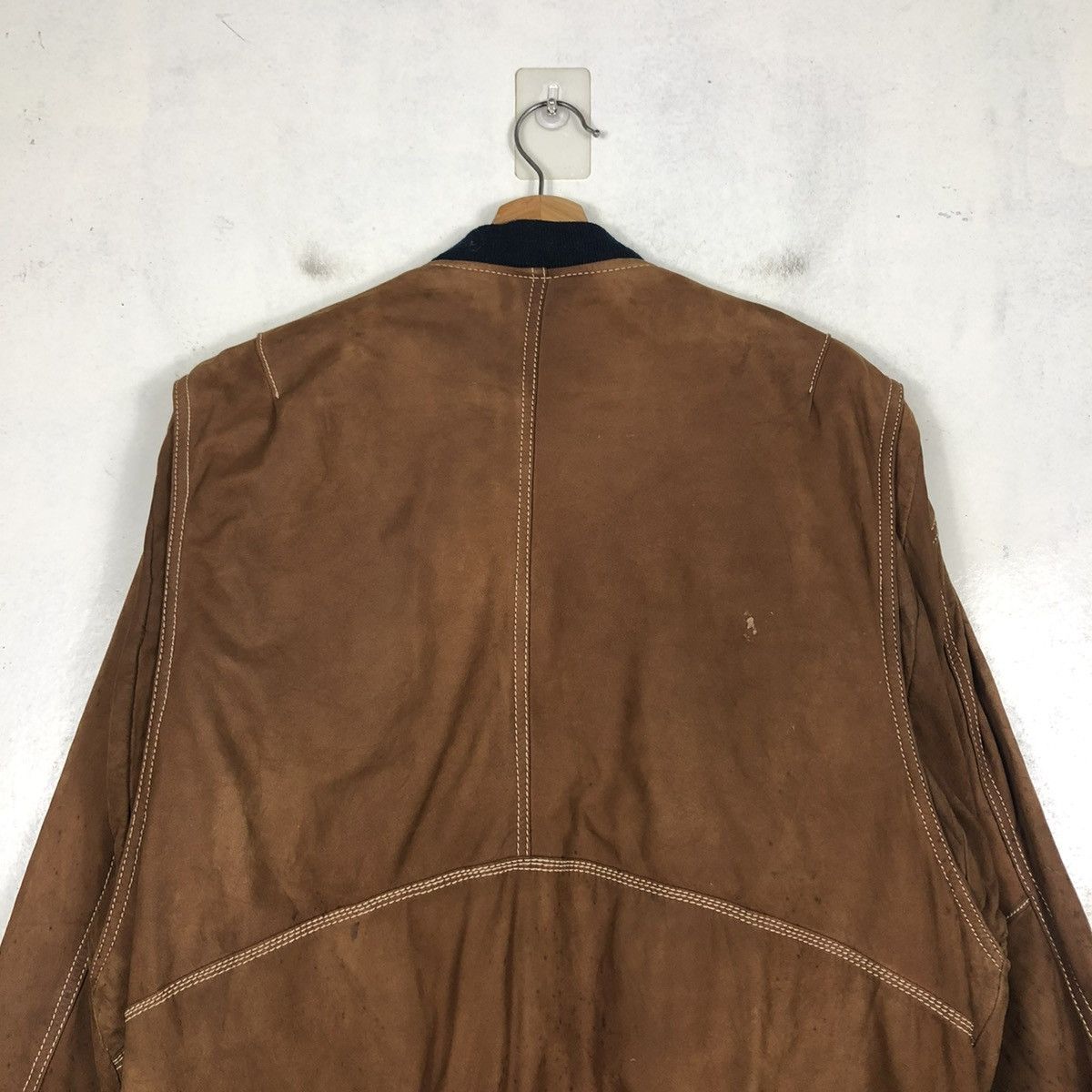 Japanese Brand 📌VINTAGE BIKER LEATHER JACKET HARRISON ISSEY MIYAKE Size US M / EU 48-50 / 2 - 11 Thumbnail