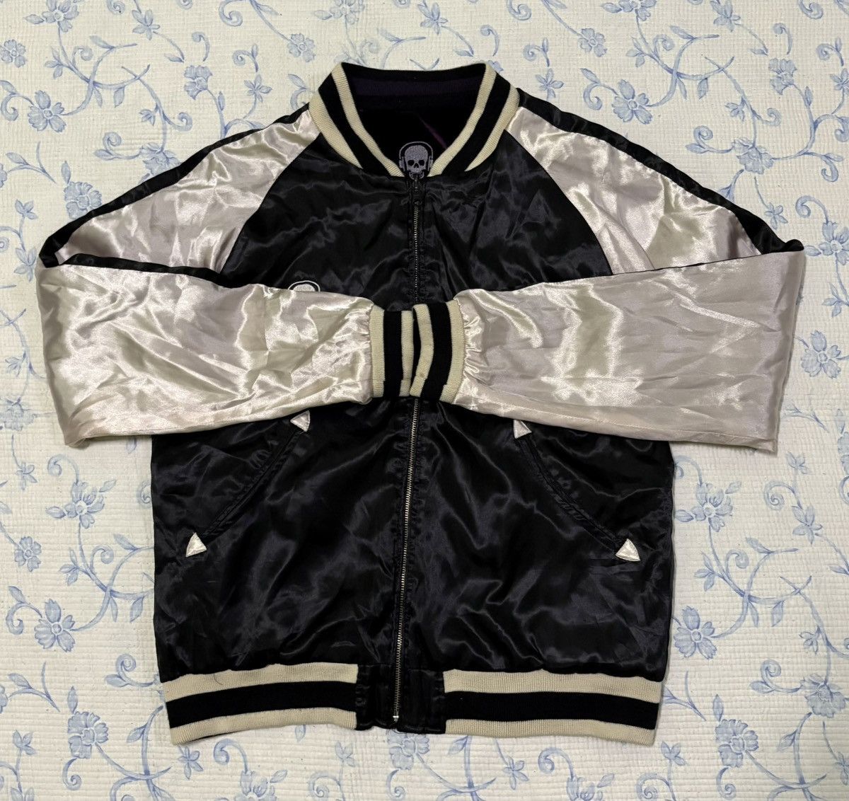 Japanese Brand Sukajan Skeleton Light Jacket Size US L / EU 52-54 / 3 - 6 Thumbnail