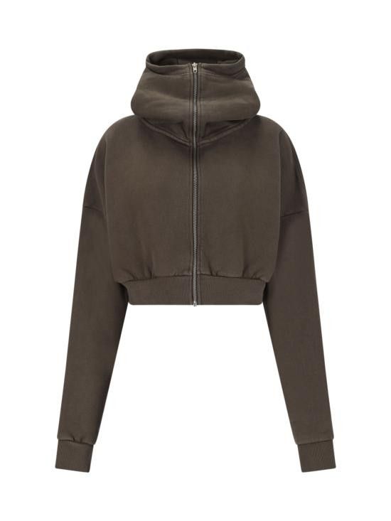 Entire Studios ENTIRE STUDIOS Women Hoodies ES2156BT BRUNETTE Brown Size S / US 4 / IT 40 - 1 Thumbnail