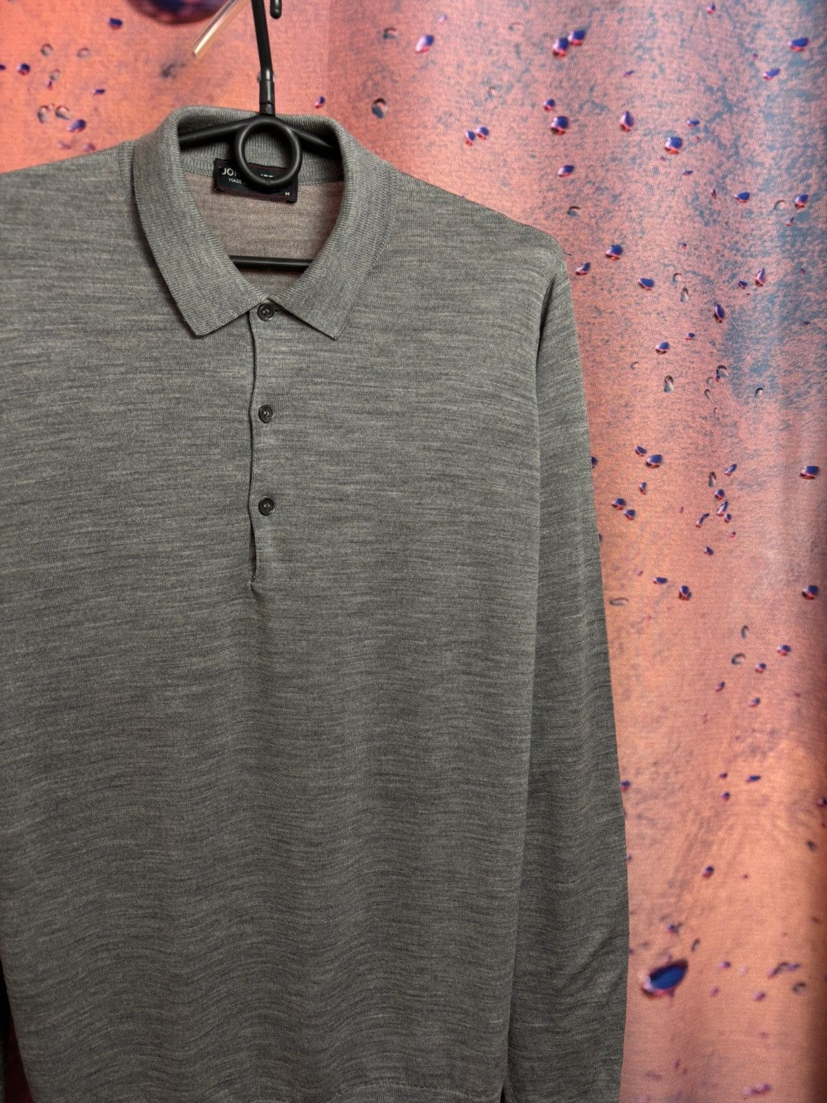 John Smedley vintage polo sweater