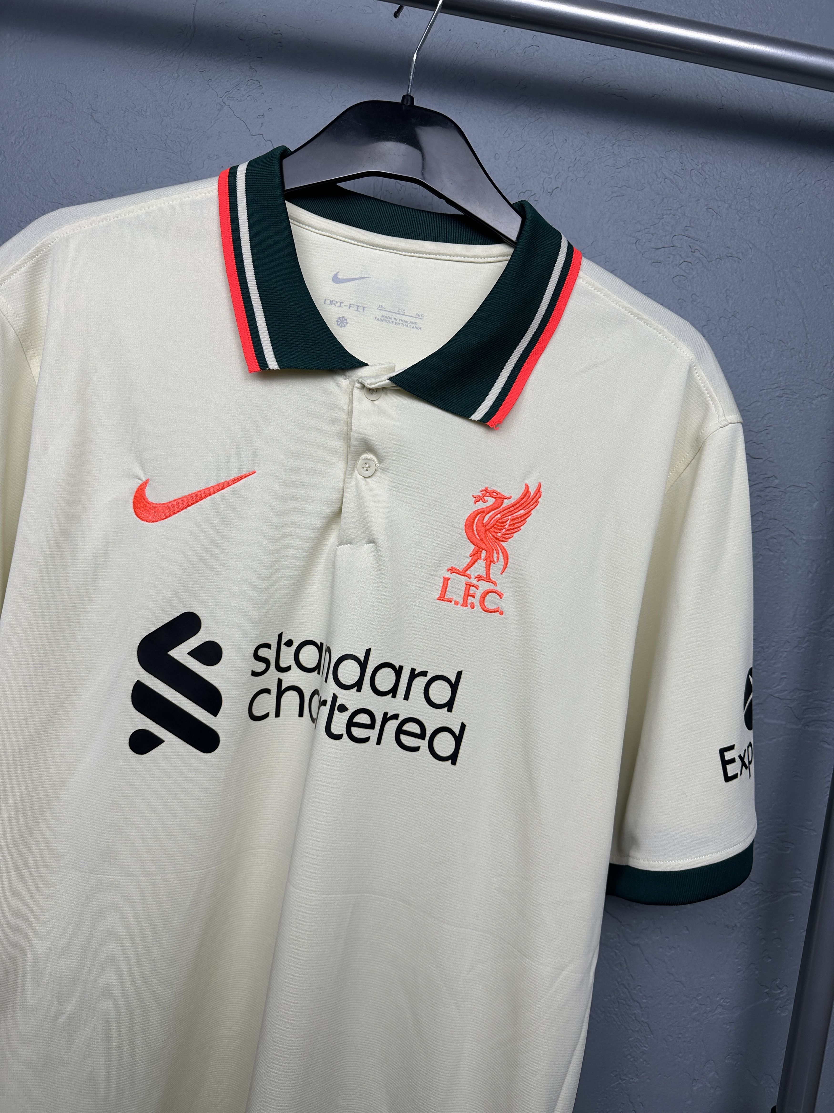 Nike Nike Dri Fit Liverpool Mens T-Shirt Soccer Jersey Size 3XL Size US XXL / EU 58 / 5 - 2 Thumbnail