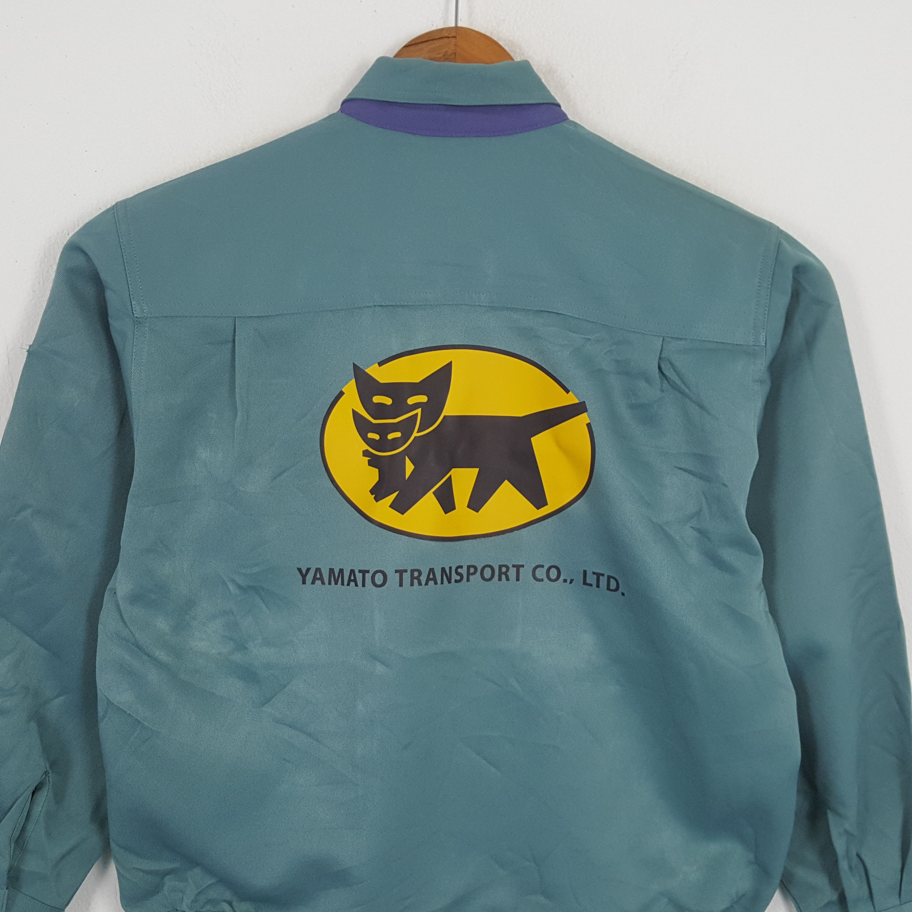 Vintage Vintage YAMATO TRANSPORTS Japanese Racing Custom Jacket Size US S / EU 44-46 / 1 - 2 Thumbnail