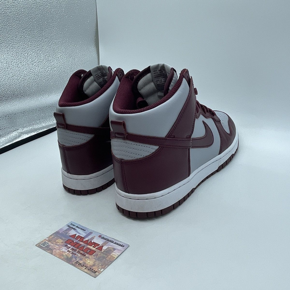 Nike Dunk high dark beetroot Size US 10.5 / EU 43-44 - 5 Thumbnail