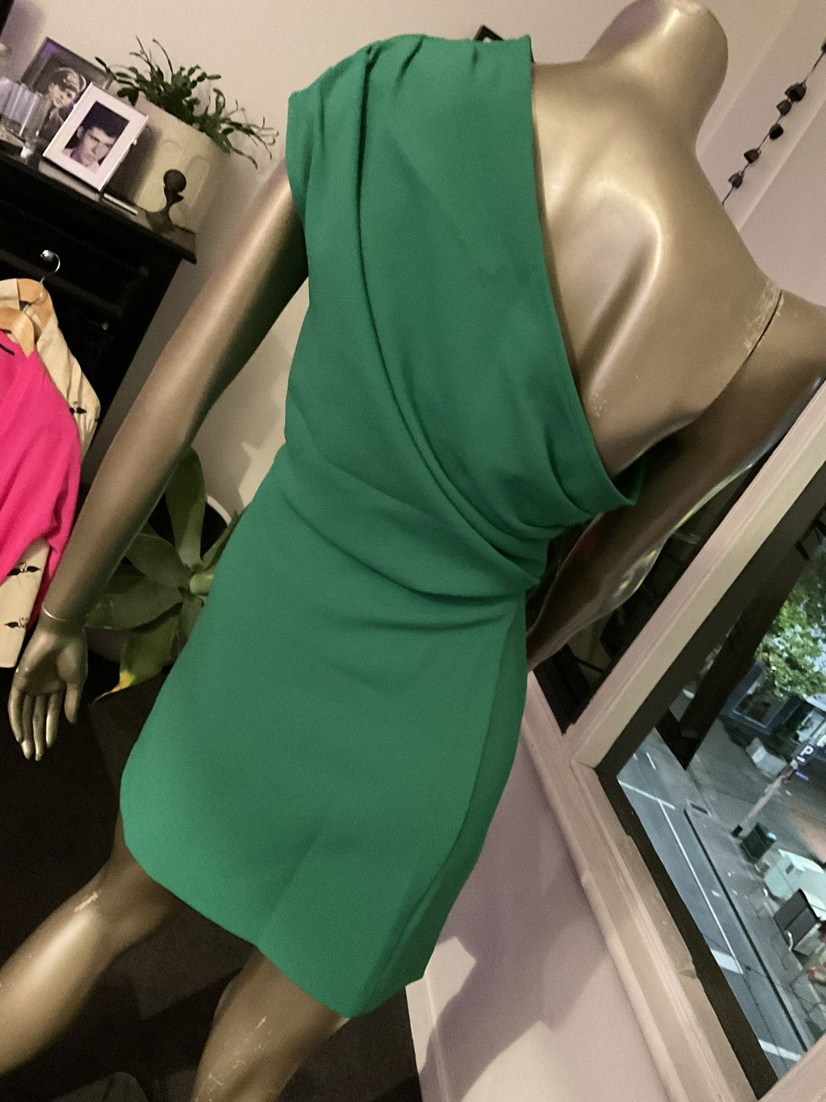 Other Wynn Hamlyn Ruby One Shoulder Mini Dress. Size M / US 6-8 / IT 42-44 - 4 Thumbnail