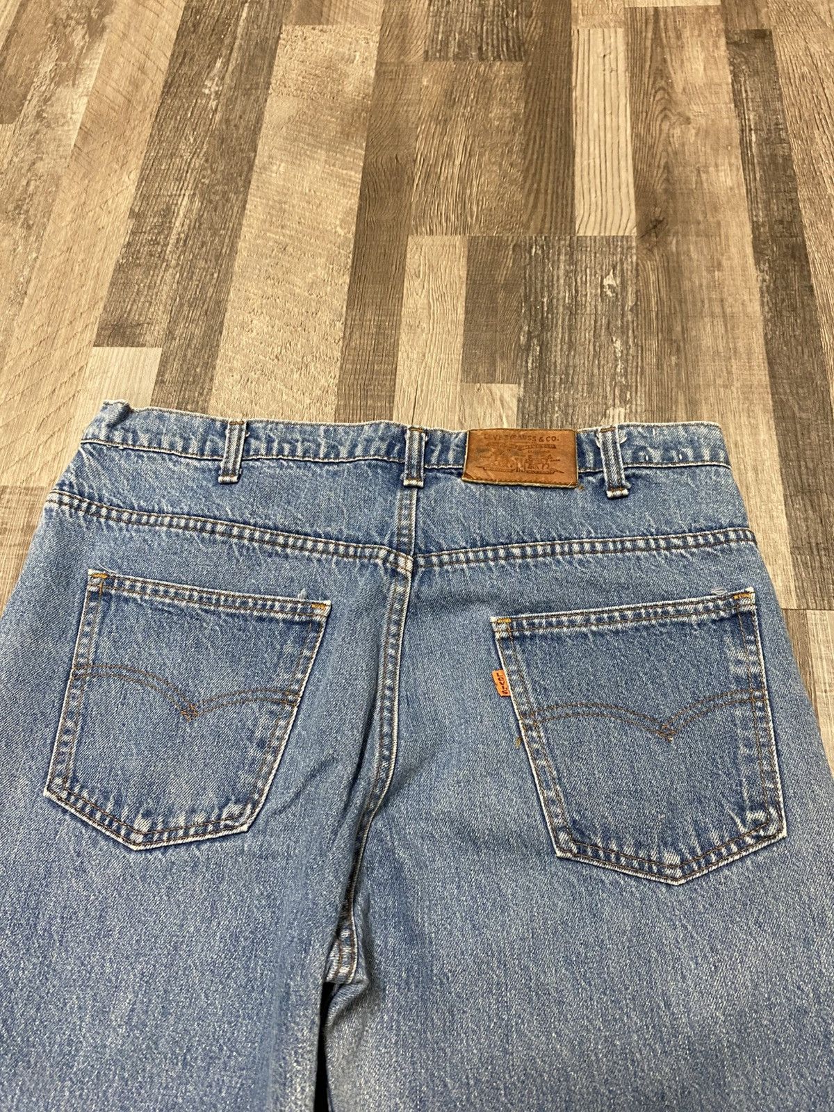 Levi's Vintage 90’s Levis Orange Tab Blue Denim Jeans Pants USA Size US 36 / EU 52 - 3 Thumbnail