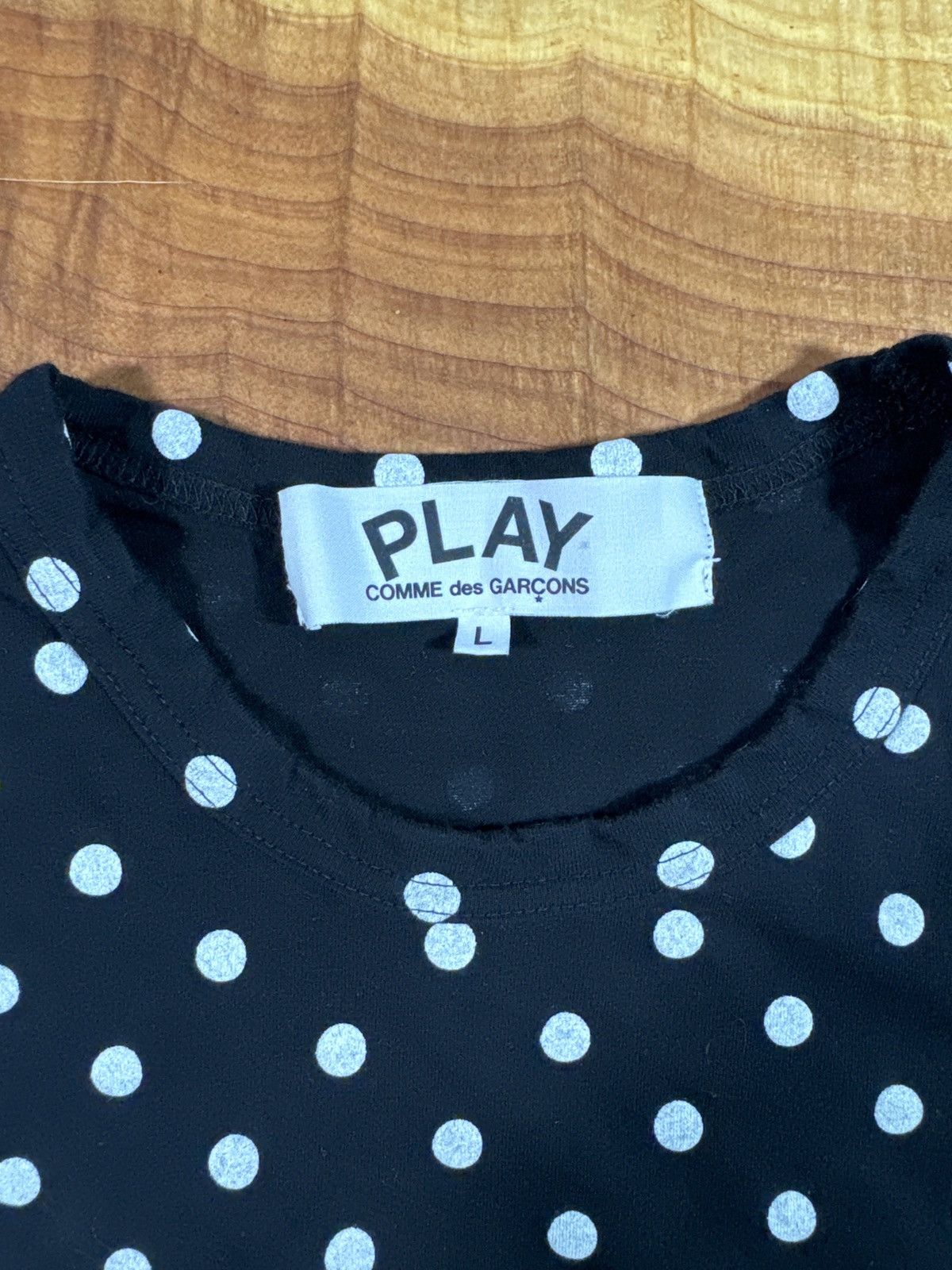 Comme des Garcons × Comme des Garcons PLAY Comme de garçon PLAY t-shirt Size US L / EU 52-54 / 3 - 3 Thumbnail