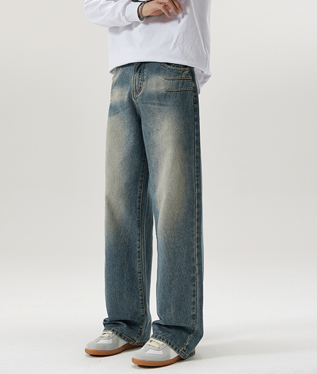 Japanese Brand × Jean American cleanfit washed straight loose jeans Size US 32 / EU 48 - 5 Thumbnail