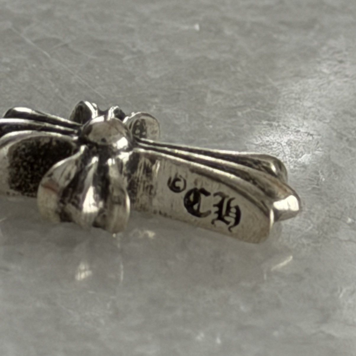 Chrome Hearts CHROME HEARTS SILVER BABY FAT PAVE DIAMOND PENDANT CHARM Size ONE SIZE - 6 Thumbnail