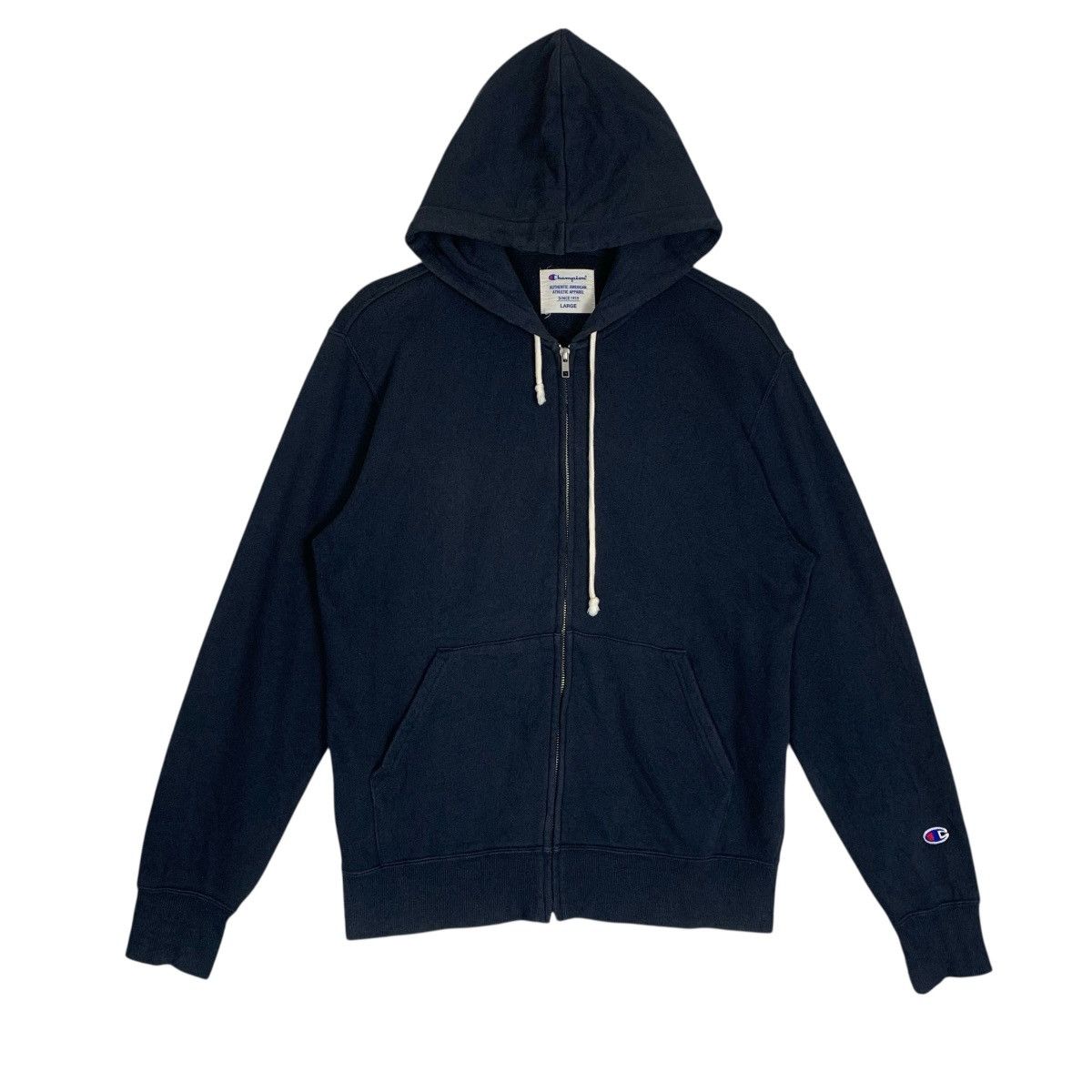 Champion Vintage Champion Athletic Apparel StreetWear Plain Hoodie Size US M / EU 48-50 / 2 - 1 Thumbnail
