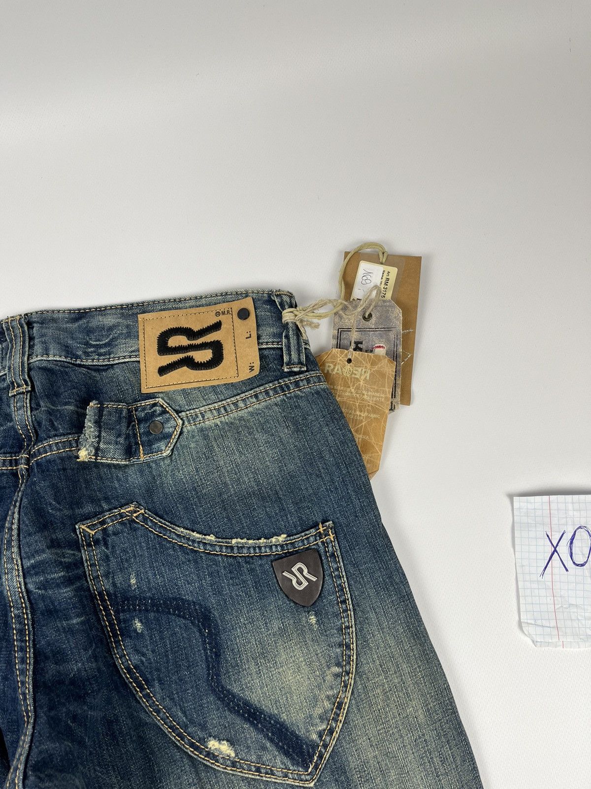 Other Jeans Dirty Pants faded crash denim thrashed y2k distressed Size US 32 / EU 48 - 15 Thumbnail