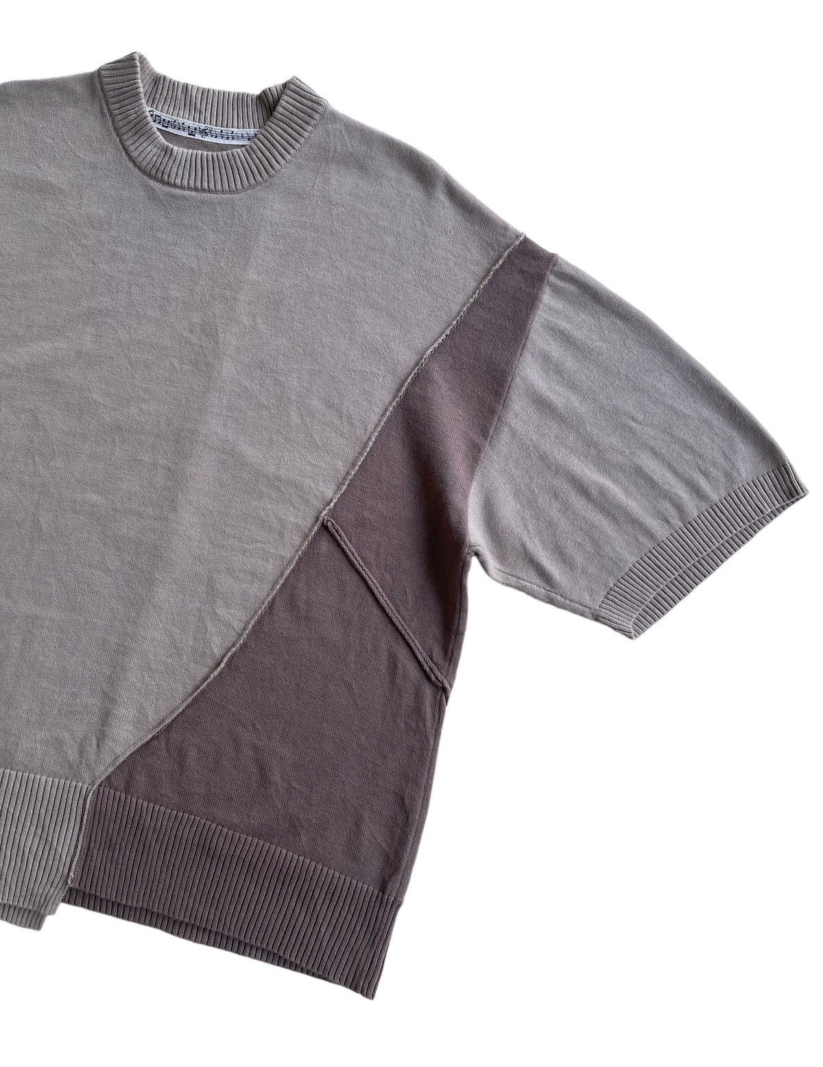 Number (N)ine Number Nine Oversize Asymmetric Patchwork Avantgarde Knit Size US M / EU 48-50 / 2 - 4 Thumbnail