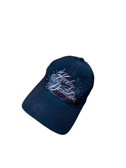 Harley Davidson Vintage Harley Davidson Big Y2K Logo Cap Size ONE SIZE - 1 Thumbnail