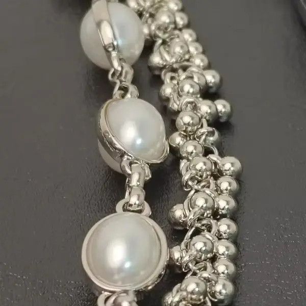 Vintage Masumizu x Juri Pearl Layer Waist Metal Wallet Chain Size ONE SIZE - 7 Thumbnail