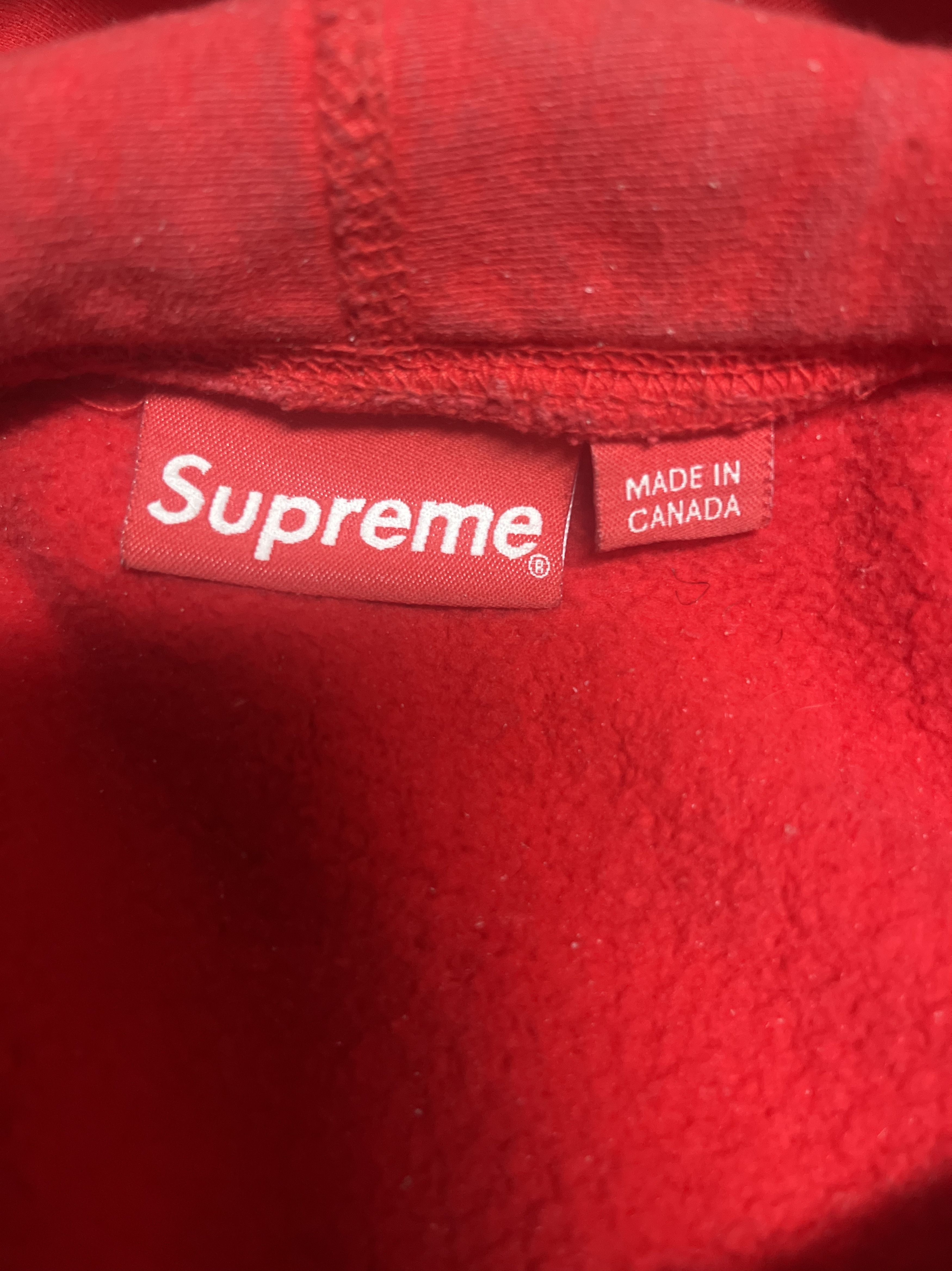 Supreme Supreme red hoodie bandanna logo Size US S / EU 44-46 / 1 - 4 Thumbnail