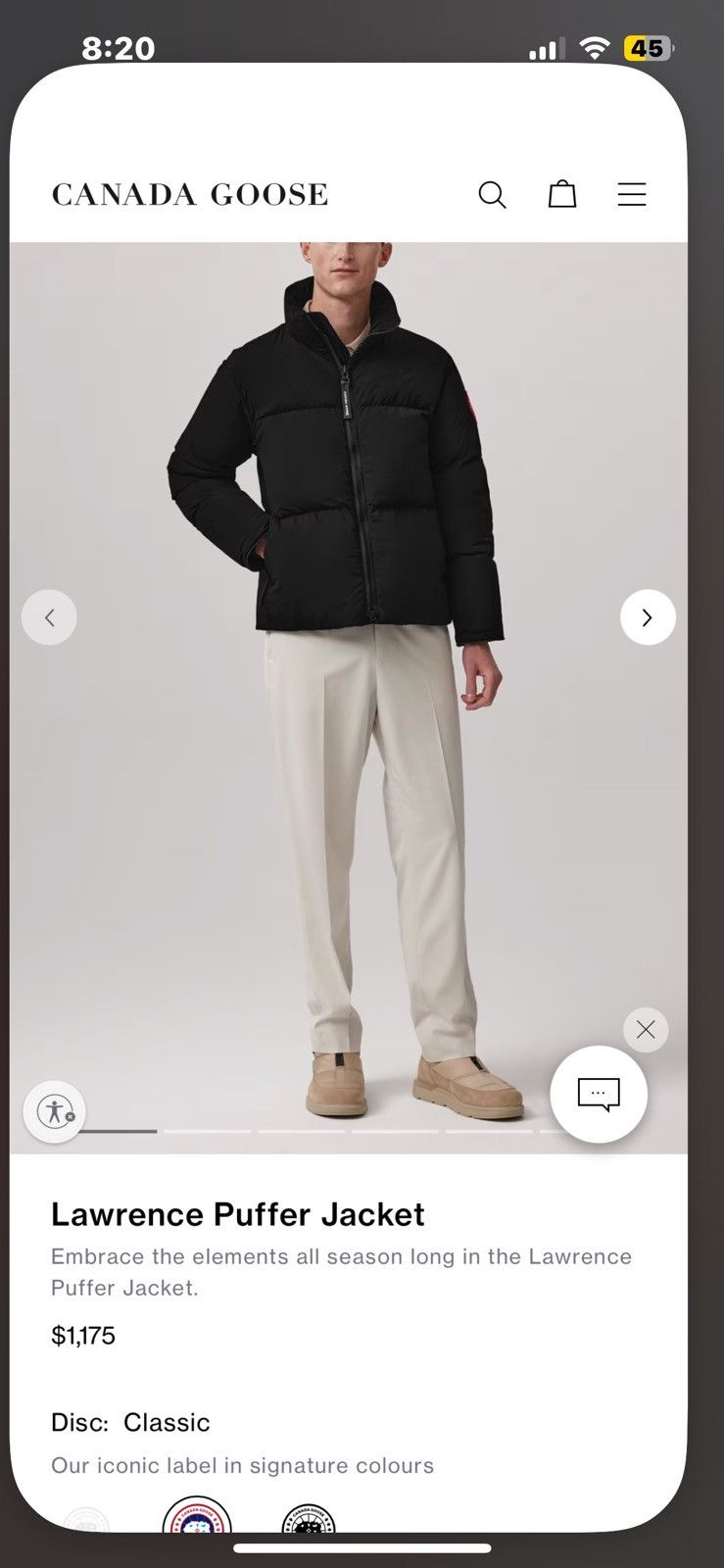 Canada Goose Puffer Jacket Size US S / EU 44-46 / 1 - 8 Thumbnail