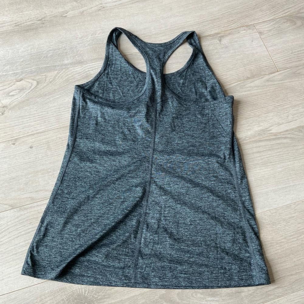 Nike Nike Women's Performance Tank Top - Dark Gray Active Wear Size M / US 6-8 / IT 42-44 - 4 Thumbnail