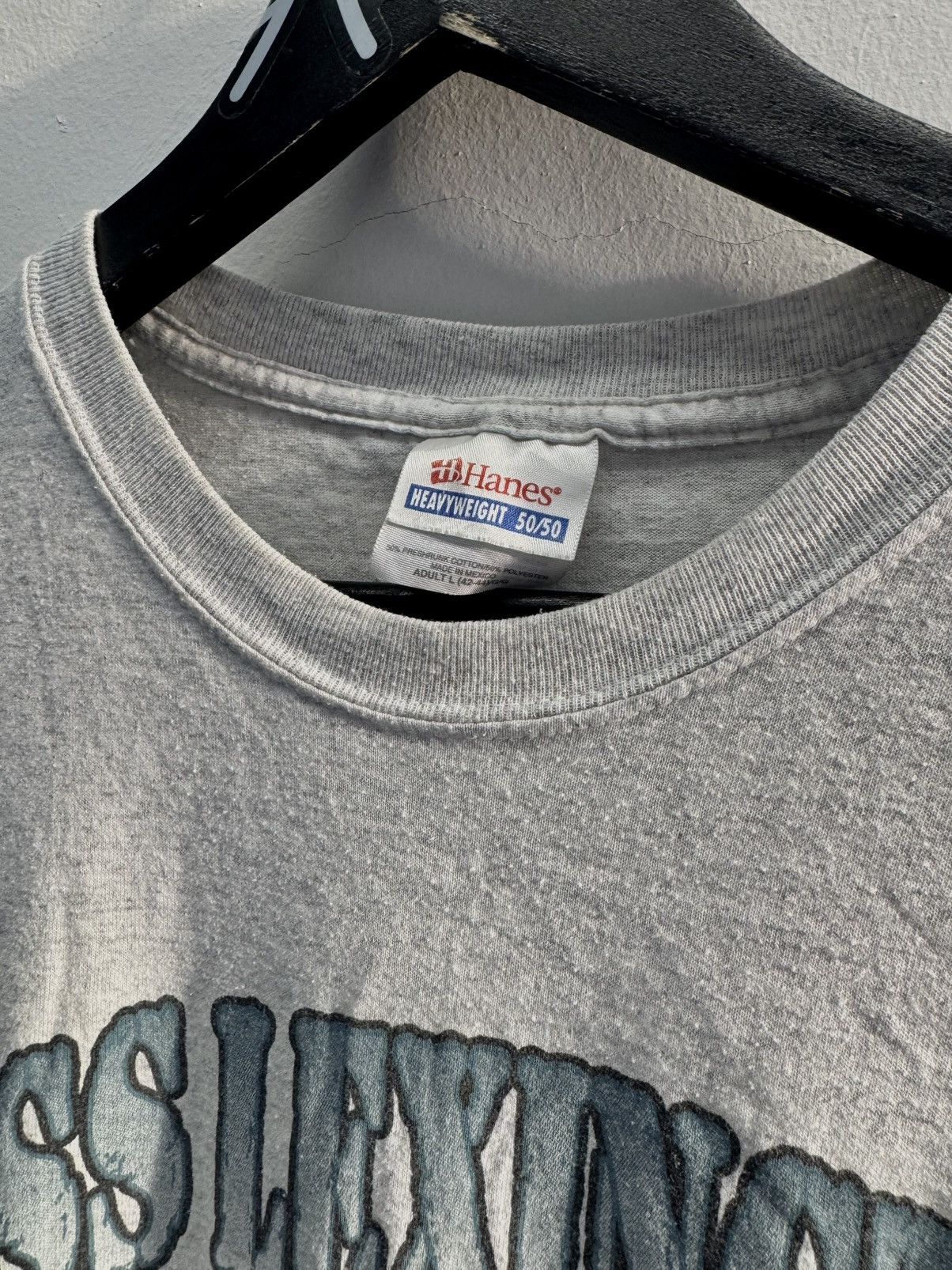 Vintage Vintage 90s United States Navy Lexington Graphic Tee Size US L / EU 52-54 / 3 - 3 Thumbnail