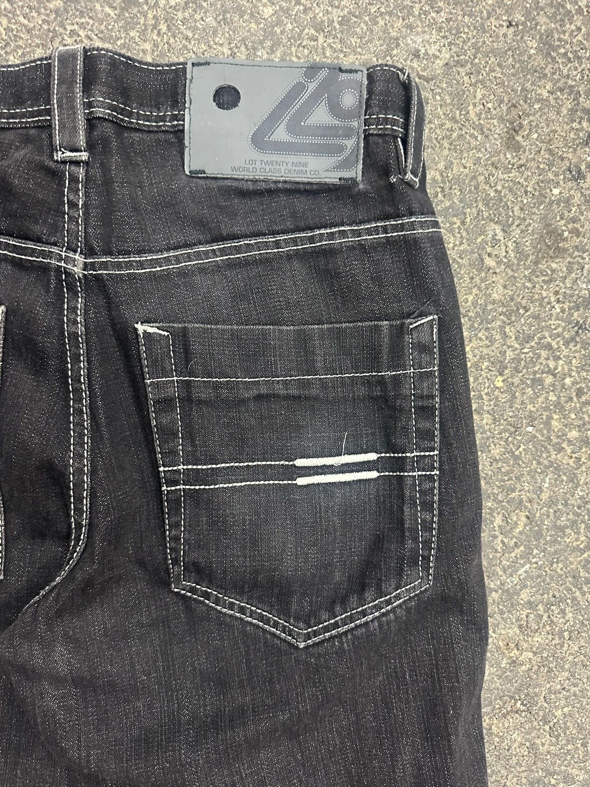 Other Y2k black baggy skater jeans Size US 32 / EU 48 - 2 Thumbnail