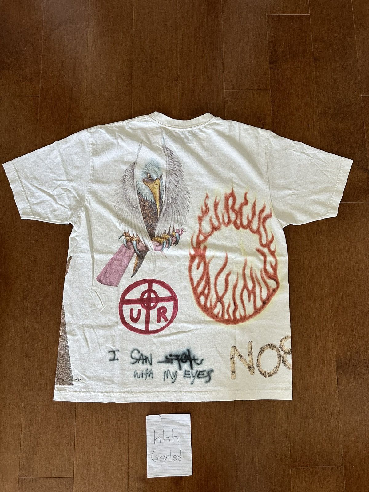 Travis Scott EUROPE EXCLUSIVE UTOPIA TOUR TEE TRAVIS SCOTT Size US L / EU 52-54 / 3 - 4 Thumbnail