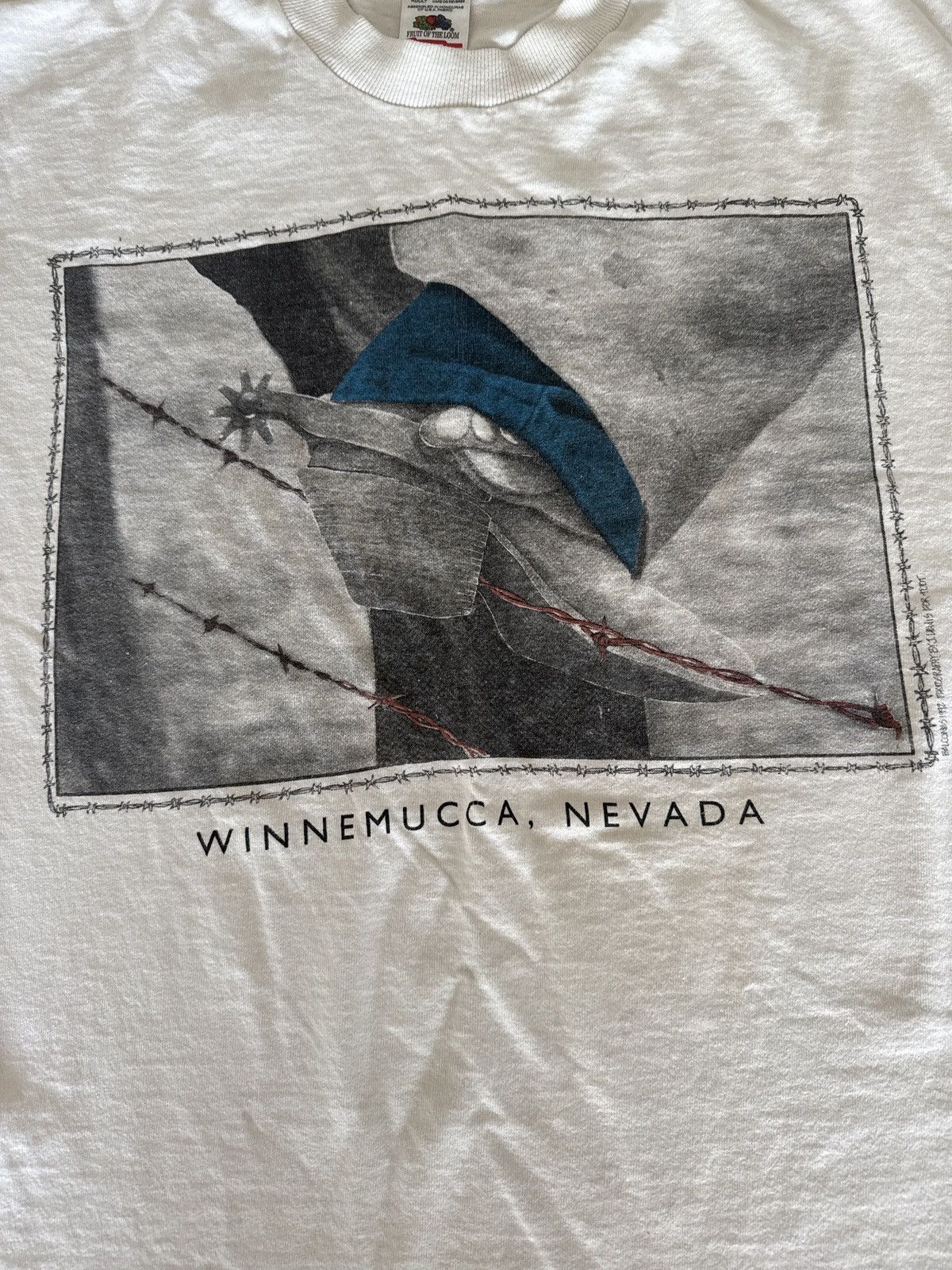 Fruit Of The Loom × Vintage Vintage winnemucca long sleeve Size US L / EU 52-54 / 3 - 2 Thumbnail