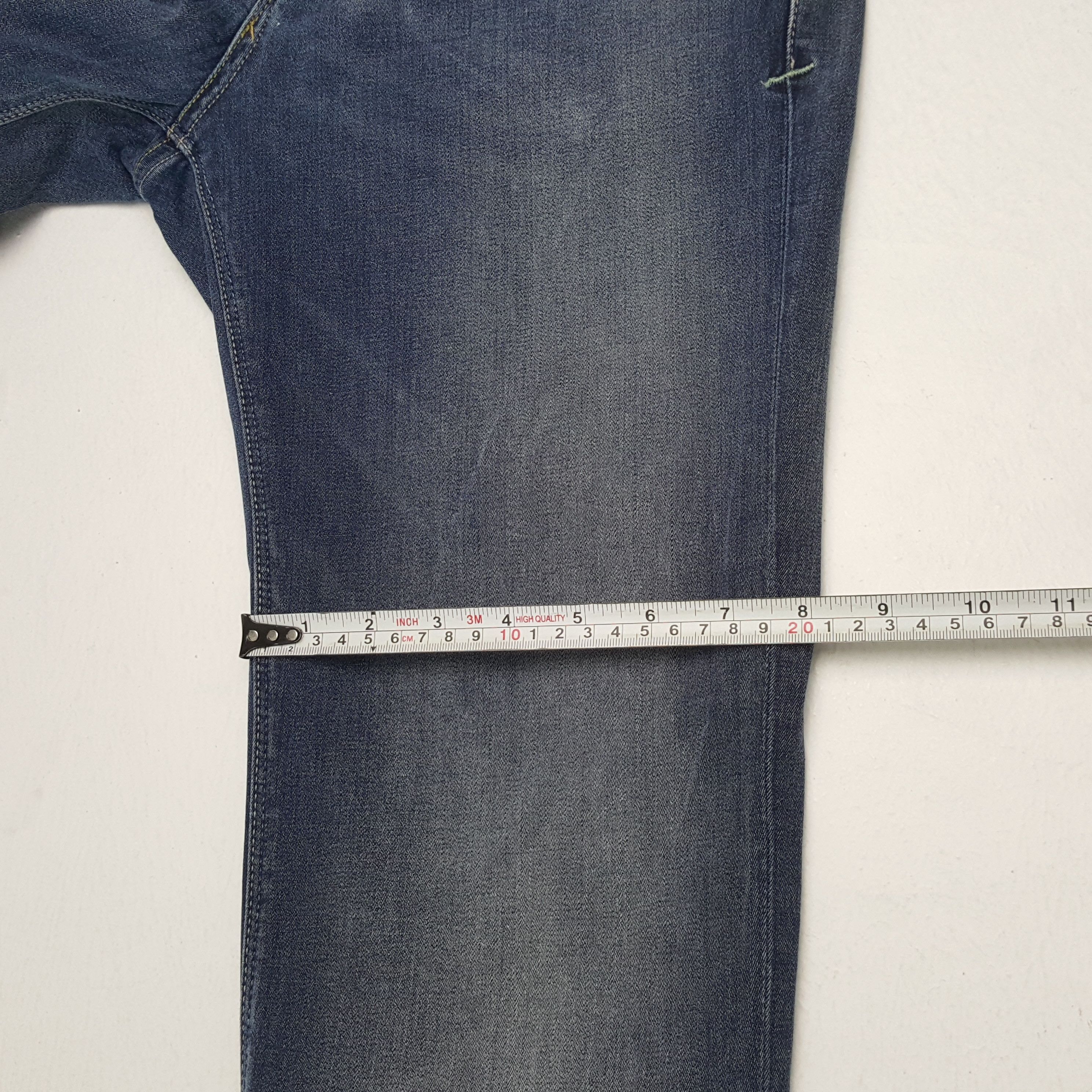 Evisu × Puma × Vintage EVISU x PUMA Japanese Brand Streetwear Custom Daicock Jeans Size 30" / US 8 / IT 44 - 10 Thumbnail