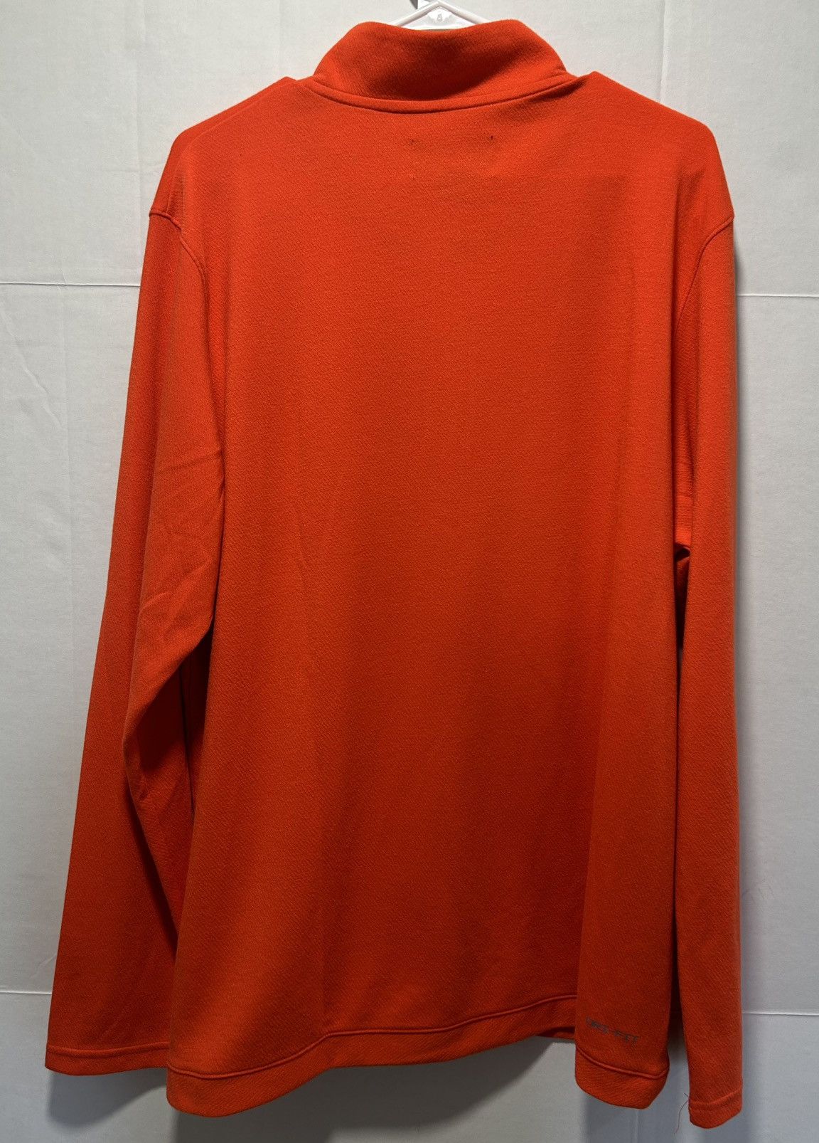 Jordan Brand Orange Dri-Fit Jordan 1/4 Zip Pullover Size US XL / EU 56 / 4 - 2 Thumbnail