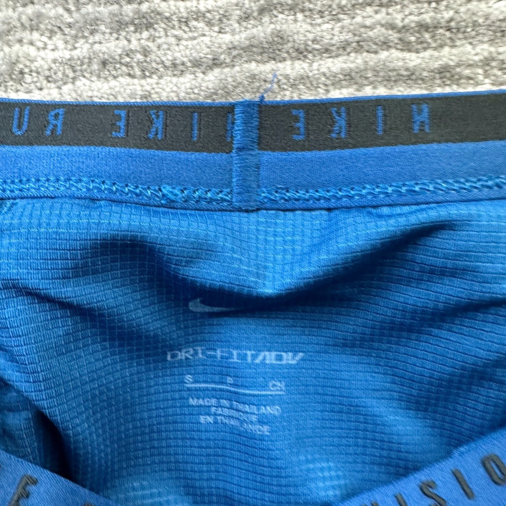 Nike Nike Shorts Mens Small Blue Run Division Marathon Racing Dri Fit ADV Lined 4" Size US 29 - 7 Thumbnail