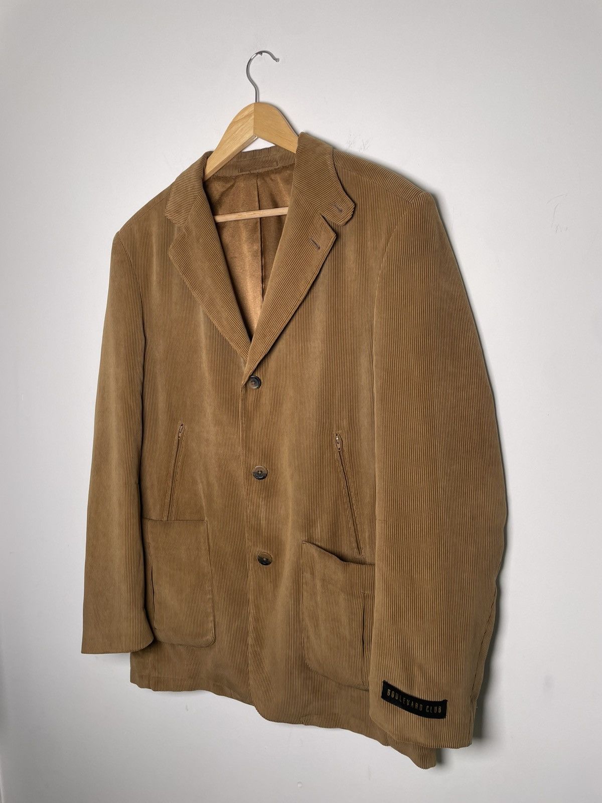 Other Boulevard Club Tan Corduroy Blazer (40R) Size 40R - 15 Thumbnail