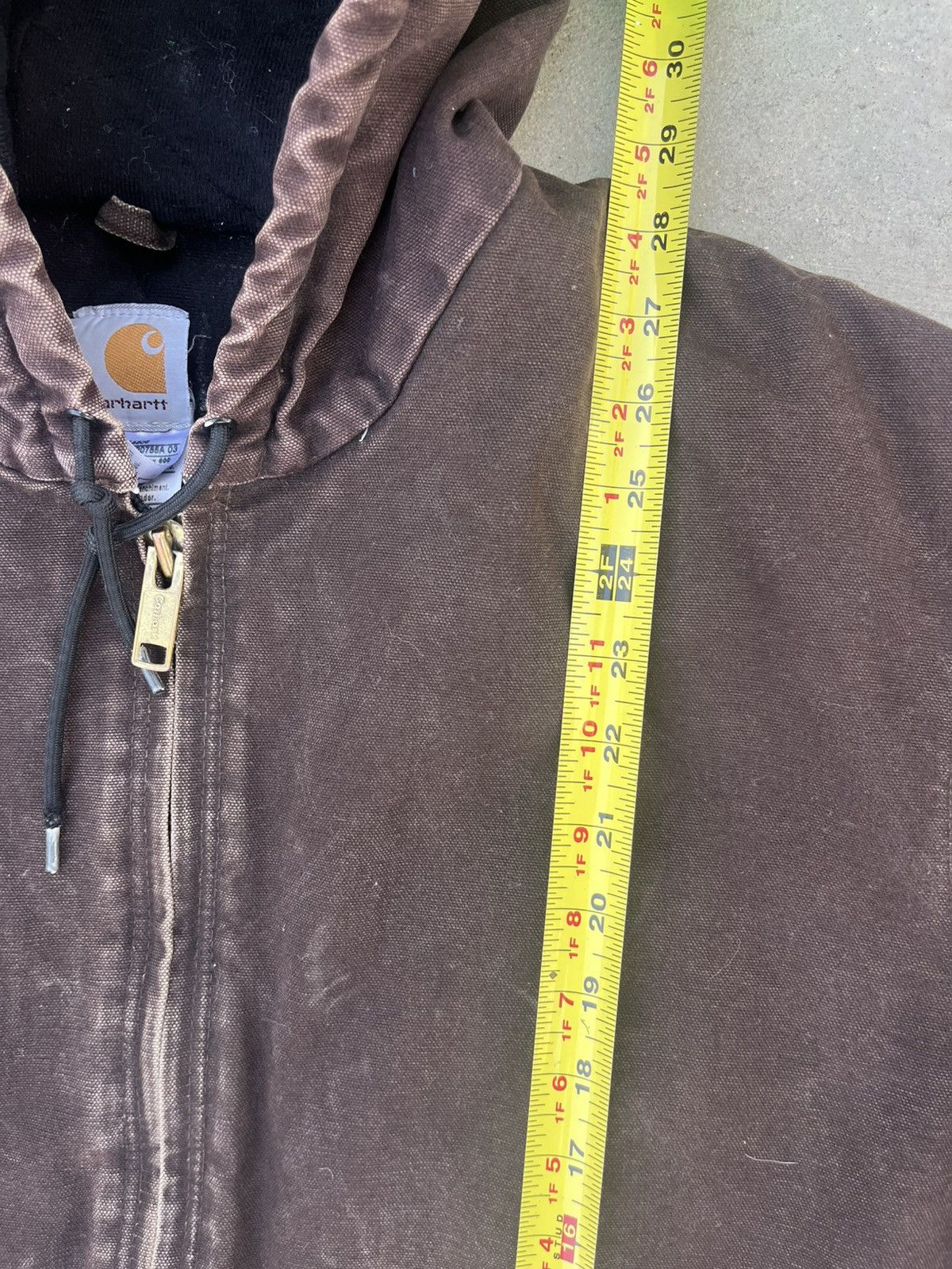 Carhartt Brown Carhartt Jacket Hooded Size US XL / EU 56 / 4 - 5 Thumbnail