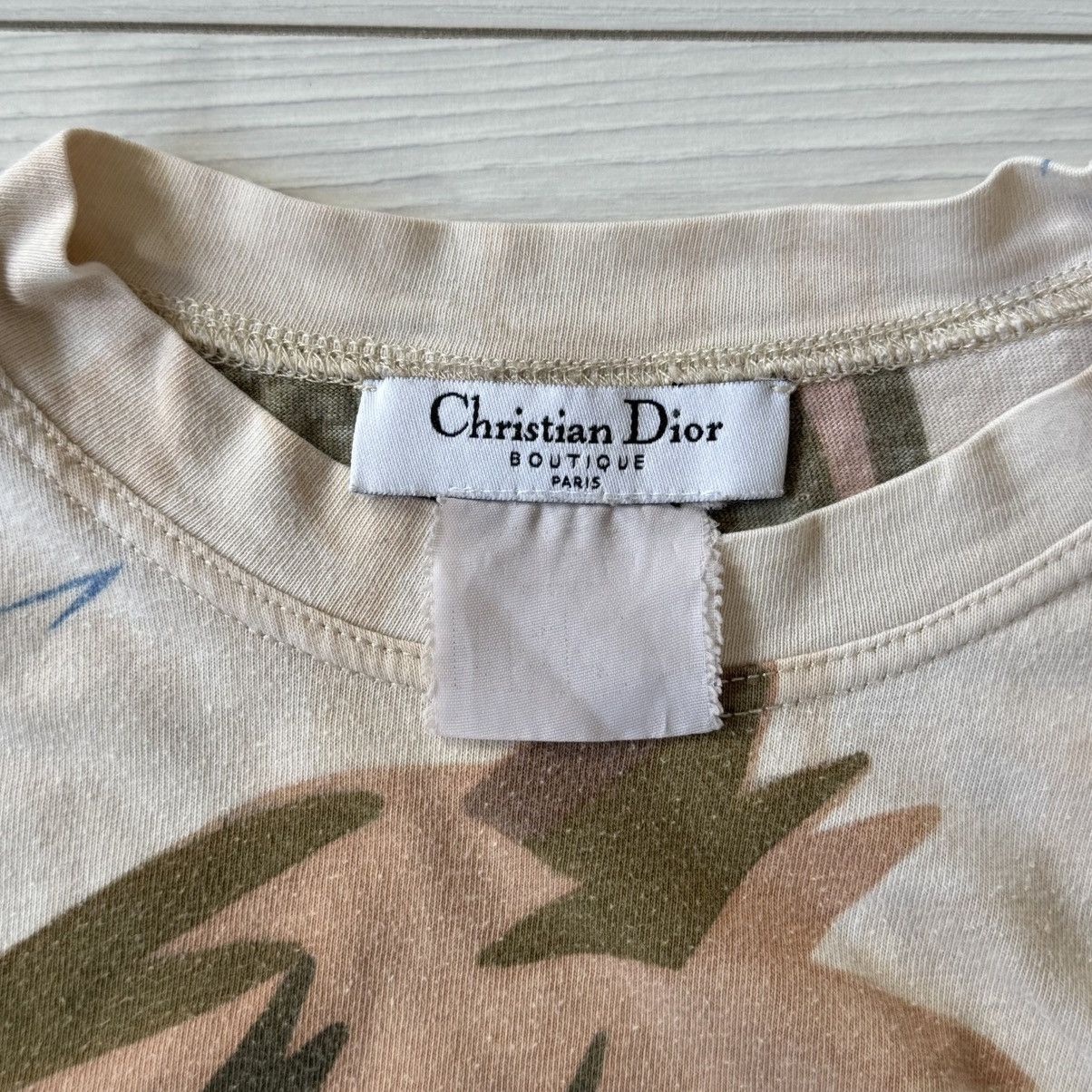 Dior Vintage Christian Dior 2001 fitted top abstract skull rare Size S / US 4 / IT 40 - 18 Thumbnail