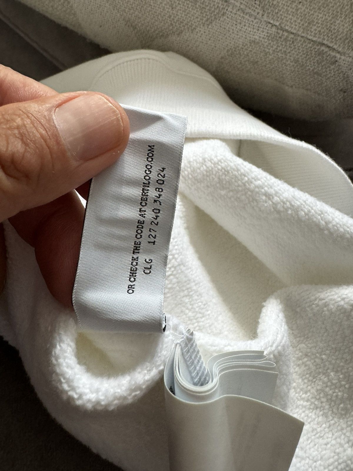 Off-White OFF-White sweatshirt REAL MEASUREMENTS IN PHOTOS BY Size US S / EU 44-46 / 1 - 16 Thumbnail