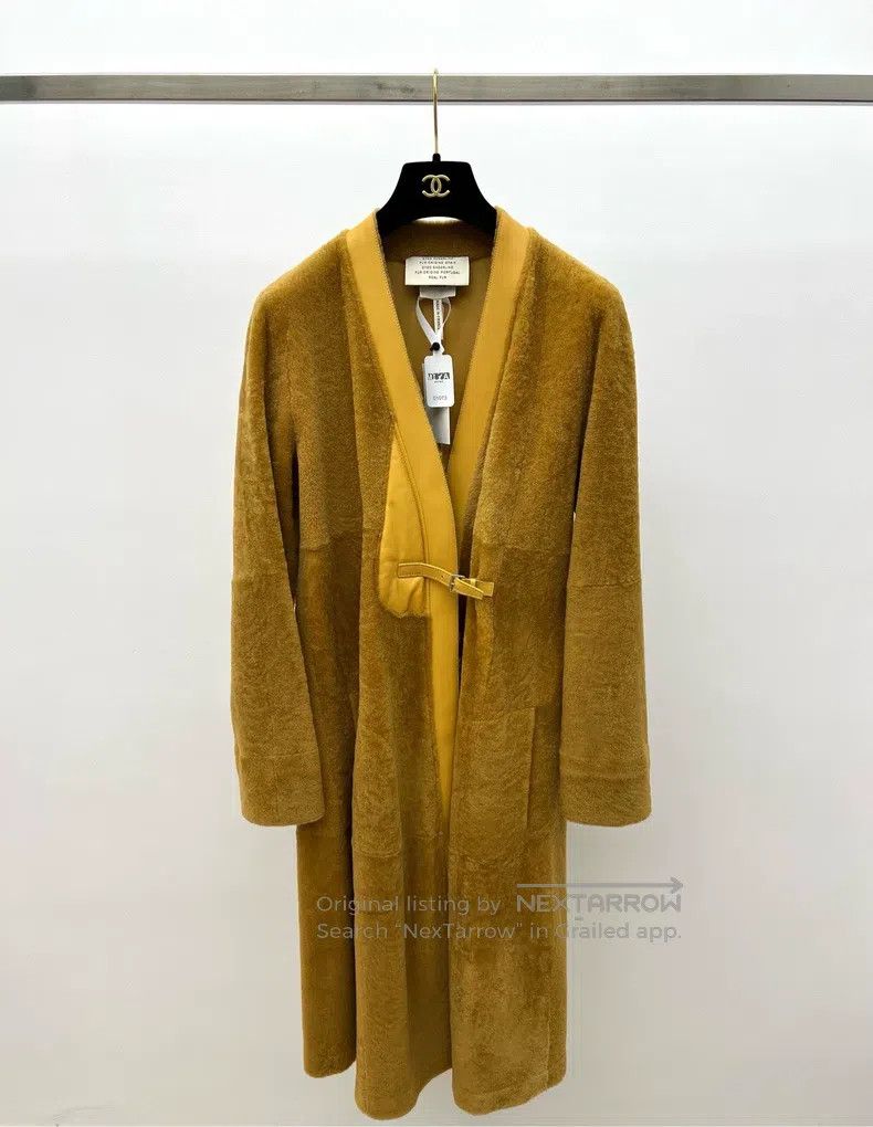 Hermes Hermes Ginger Yellow Wool Size XXS / US 00 / IT 34 - 1 Thumbnail