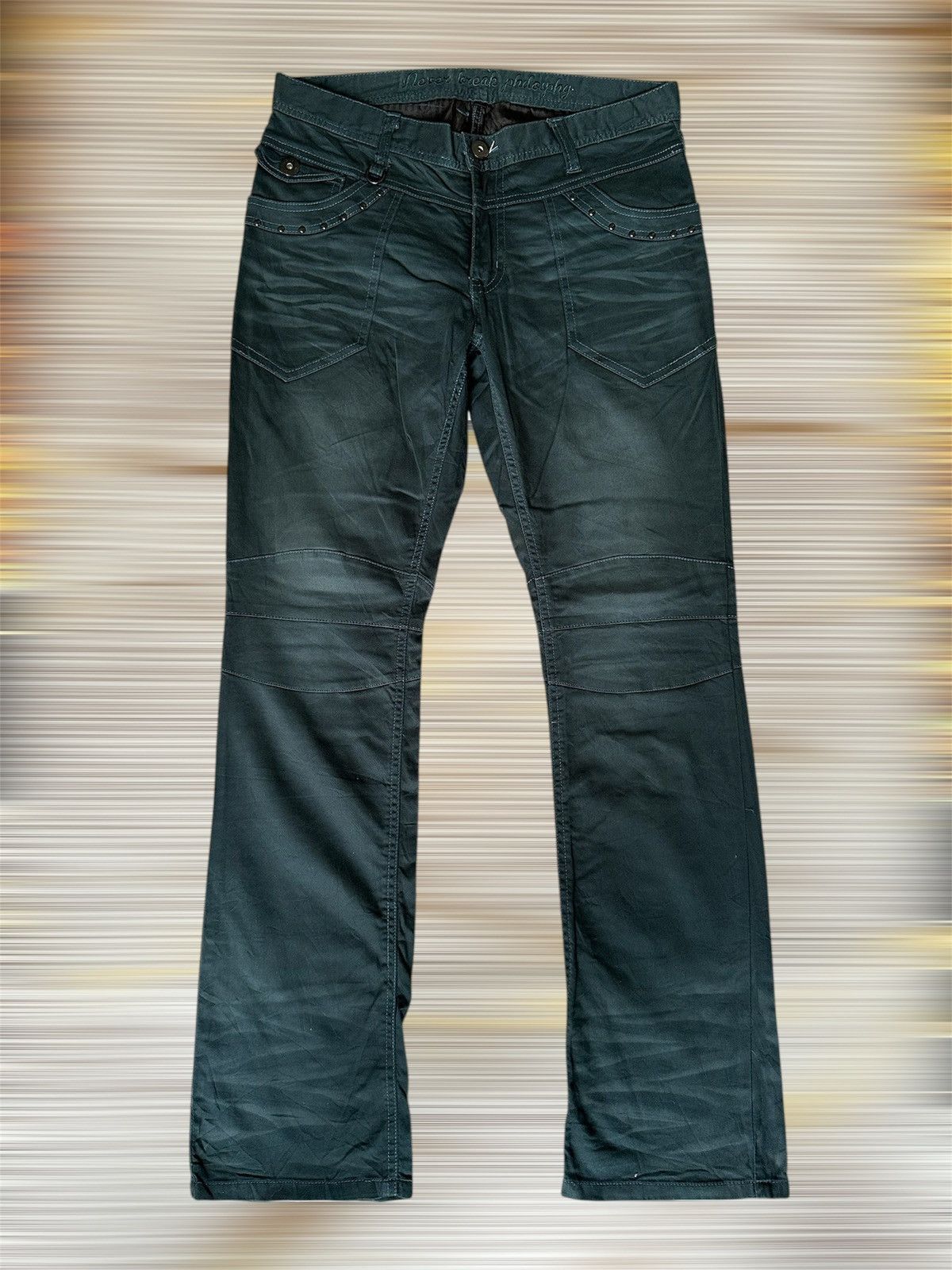 In The Attic FLARE In The Attic Studded Pocket Claw Marks Pant Size US 33 - 1 Thumbnail