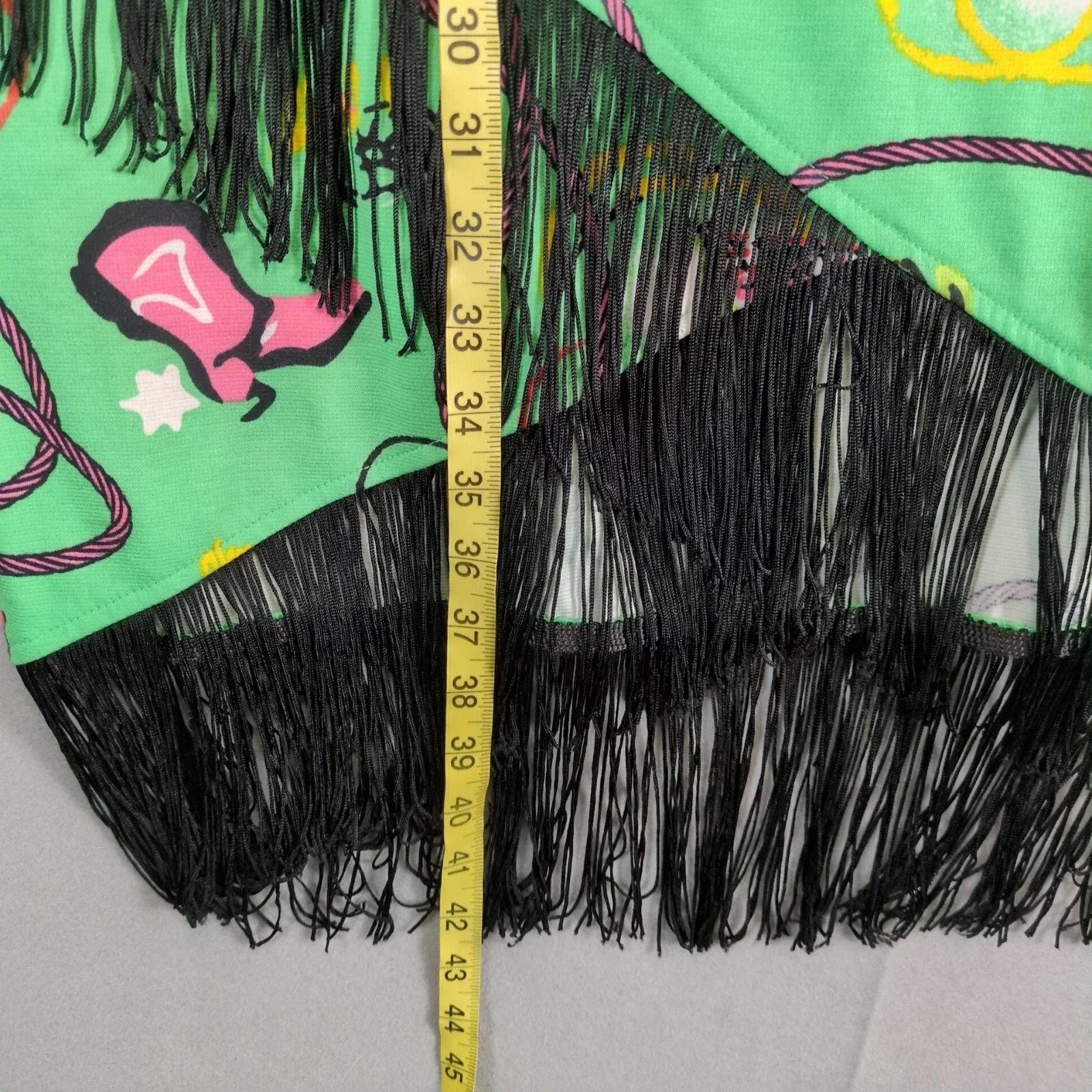 Wrangler NWT Wrangler Green Western Fringe Dress Sz XL Cowgirl Rodeo Size XL / US 12-14 / IT 48-50 - 8 Thumbnail