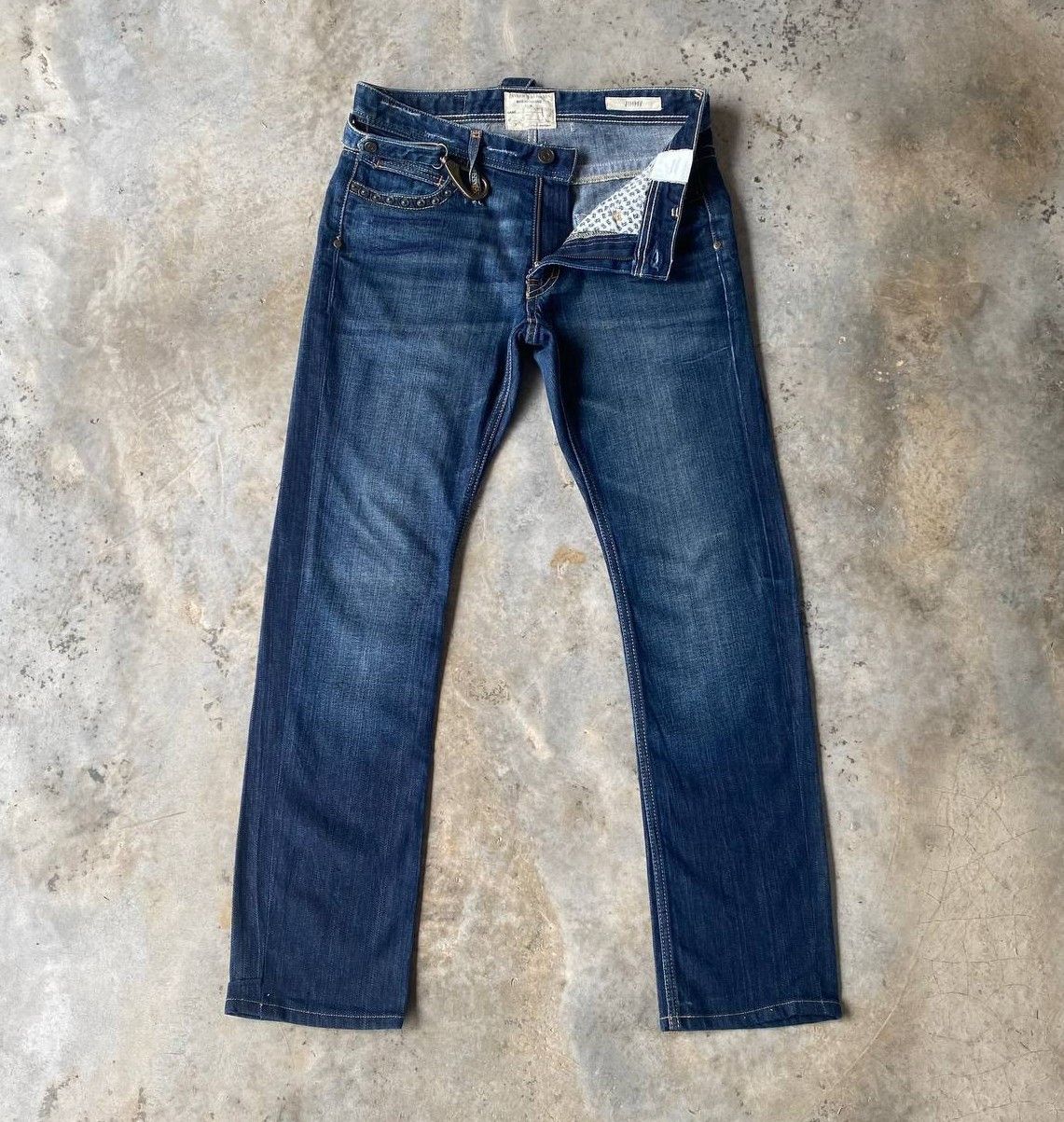 Jimmy Taverniti Archival Y2K Jimmy Taverniti So Jeans Studded Denim Size US 31 - 9 Thumbnail