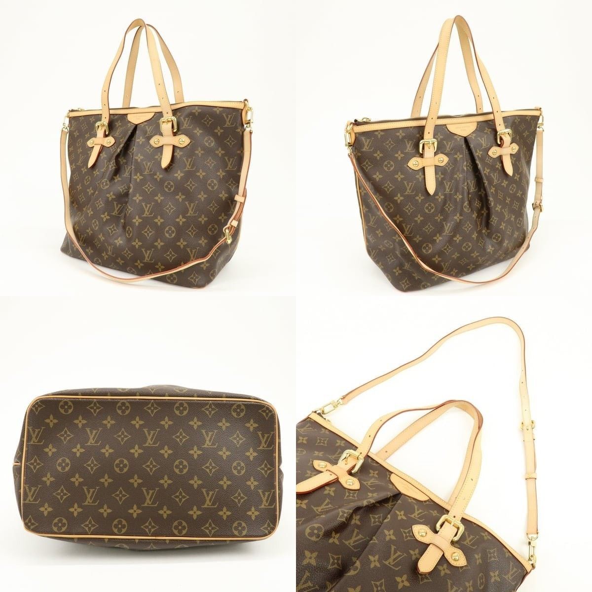 Louis Vuitton Louis Vuitton Monogram Palermo GM Shoulder Bag Size ONE SIZE - 3 Thumbnail
