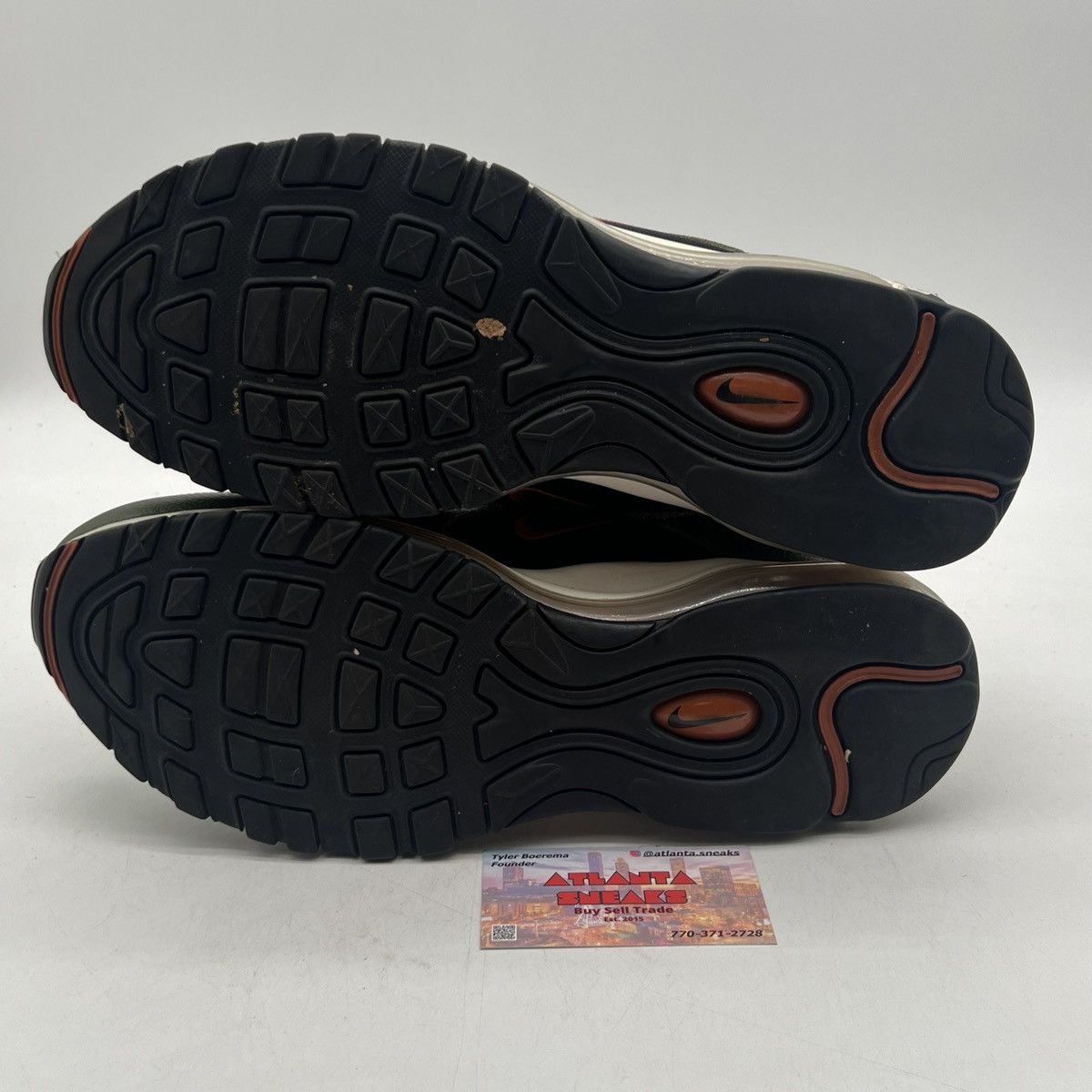 Nike Air max 97 black olive Size US 12 / EU 45 - 7 Thumbnail