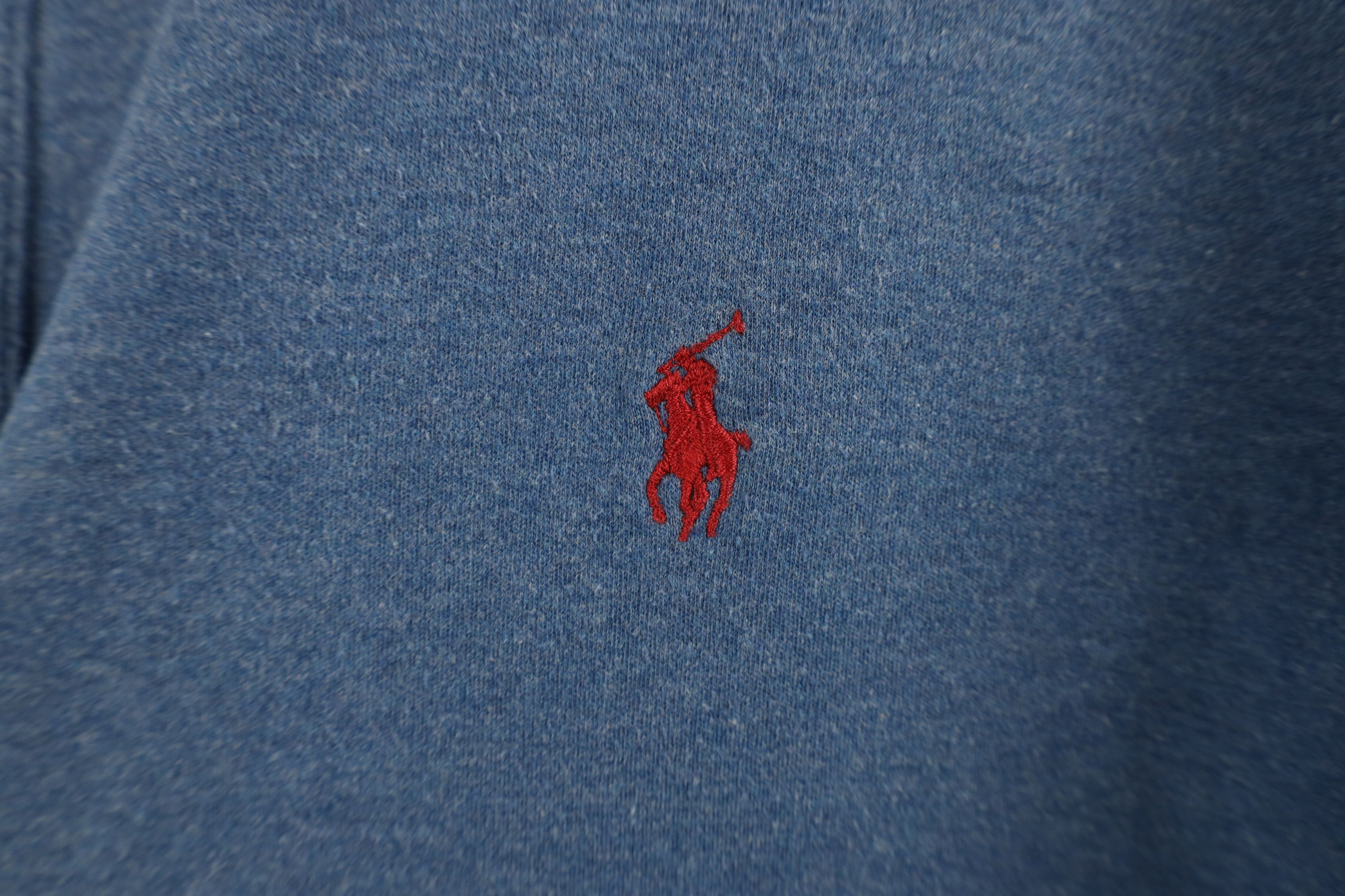 Ralph Lauren × Vintage Vintage 90s Ralph Lauren Cotton Touch Knit Golf Polo Shirt Size US XL / EU 56 / 4 - 4 Thumbnail