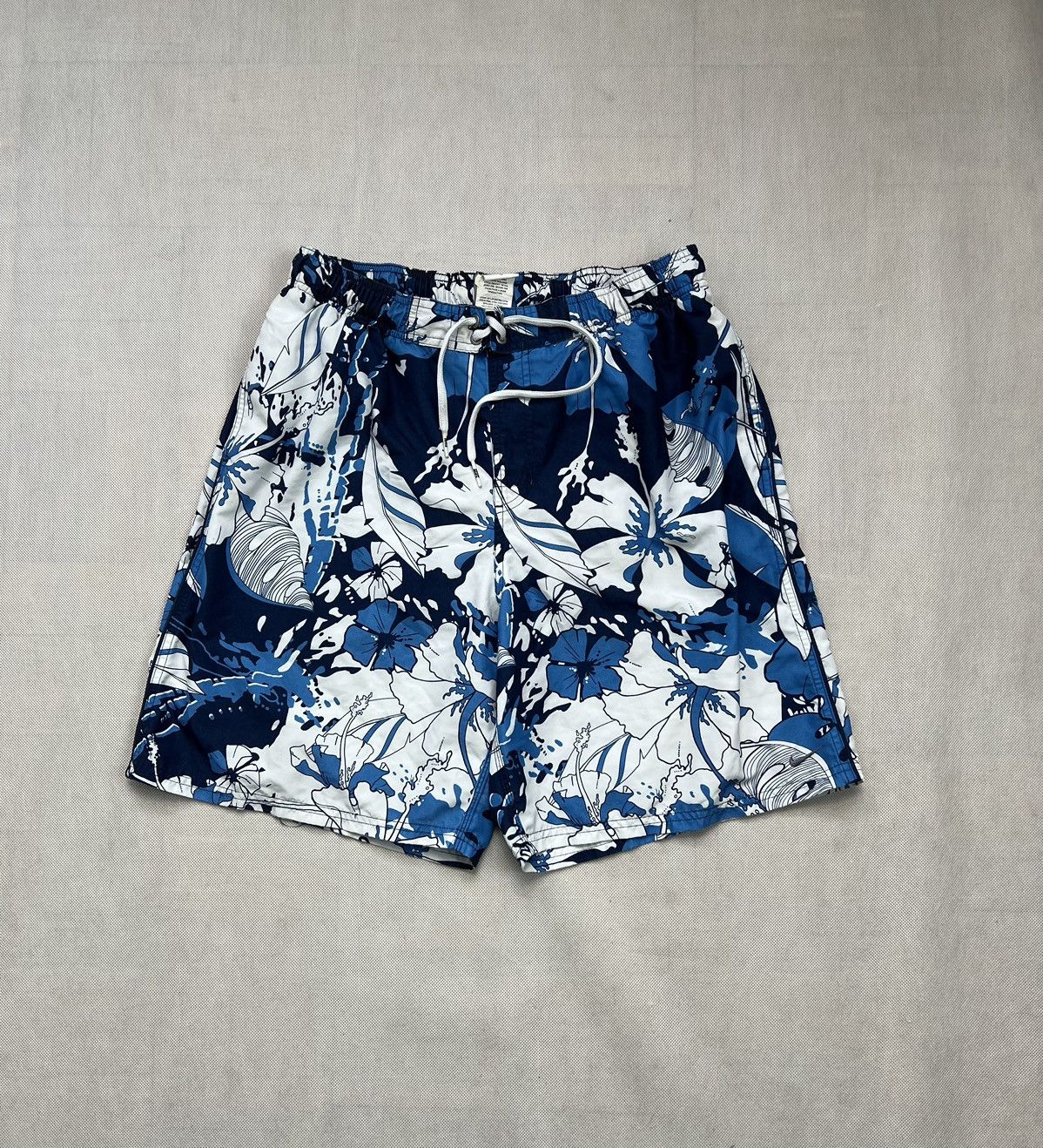 Nike × Vintage Shorts Nike Flowers Swoosh Vintage Summer Size US 34 / EU 50 - 1 Thumbnail