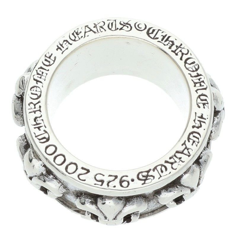 Chrome Hearts Chrome Hearts Spinner Fleur Silver Ring Size ONE SIZE - 3 Thumbnail