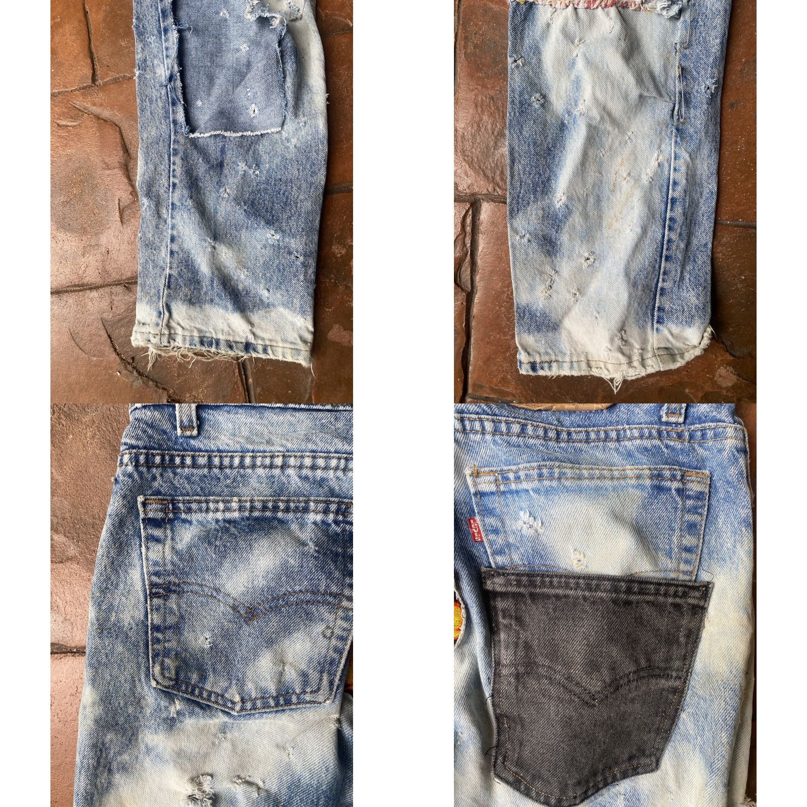 Levi's VINTAGE Levi's 506 Harley Davidson Jeans 32x30 Distressed USA Jeans Men 90s Western, 5-Pocket, Regular Fit, Blue, Denim, Levi's, USA, 90s, Preppy Size US 32 / EU 48 - 8 Thumbnail