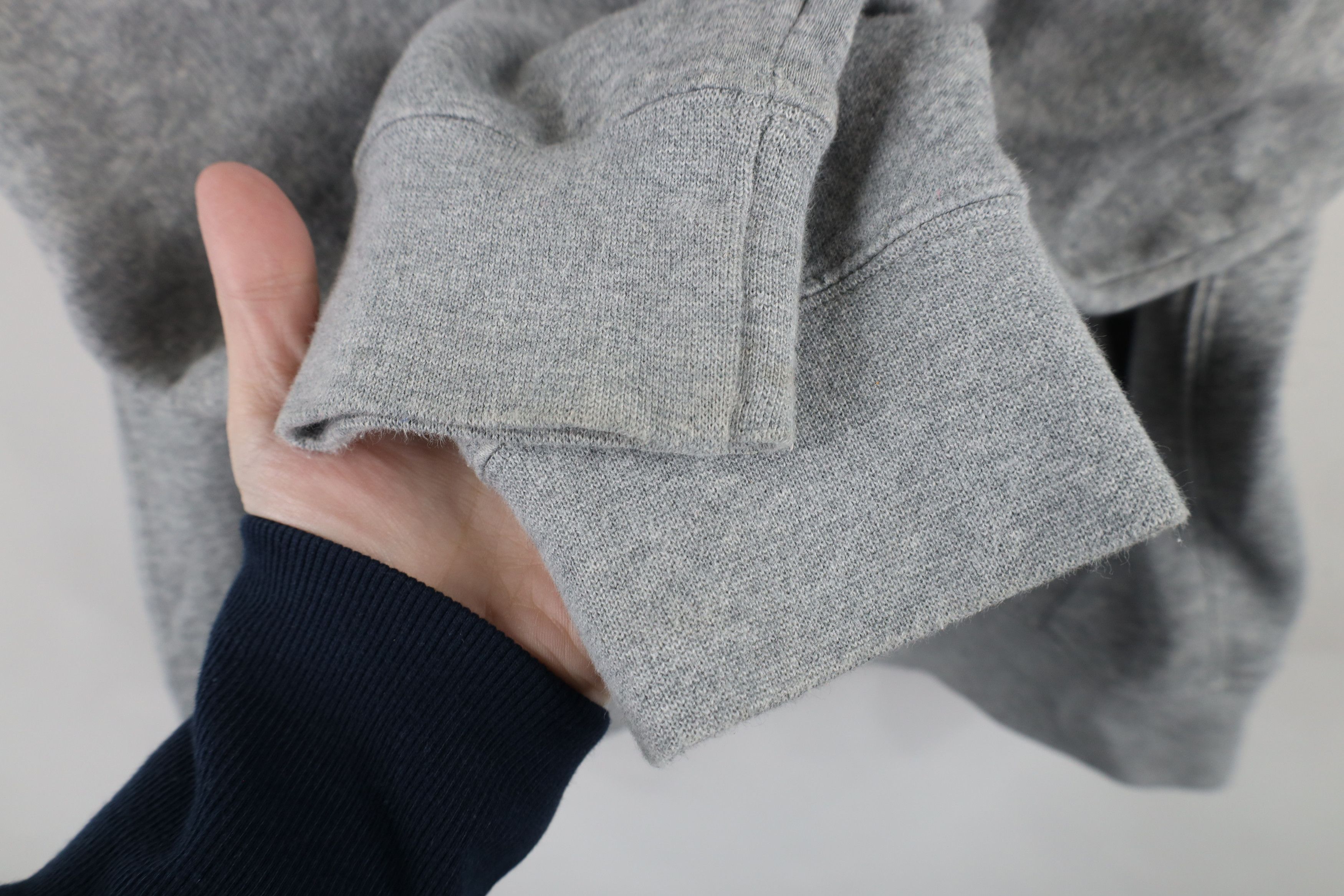 Nike × Vintage Vintage Y2K Nike Scott Mini Swoosh Hoodie Sweatshirt Gray Size US M / EU 48-50 / 2 - 7 Thumbnail