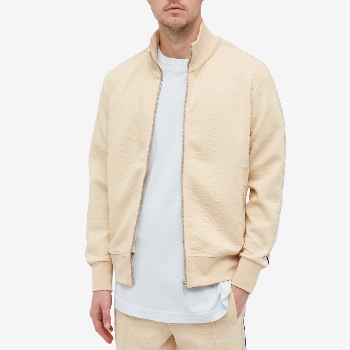 Palm Angels Palm Angels Embossed Bandana Track Jacket Zip Size XL Size US XL / EU 56 / 4 - 24 Thumbnail