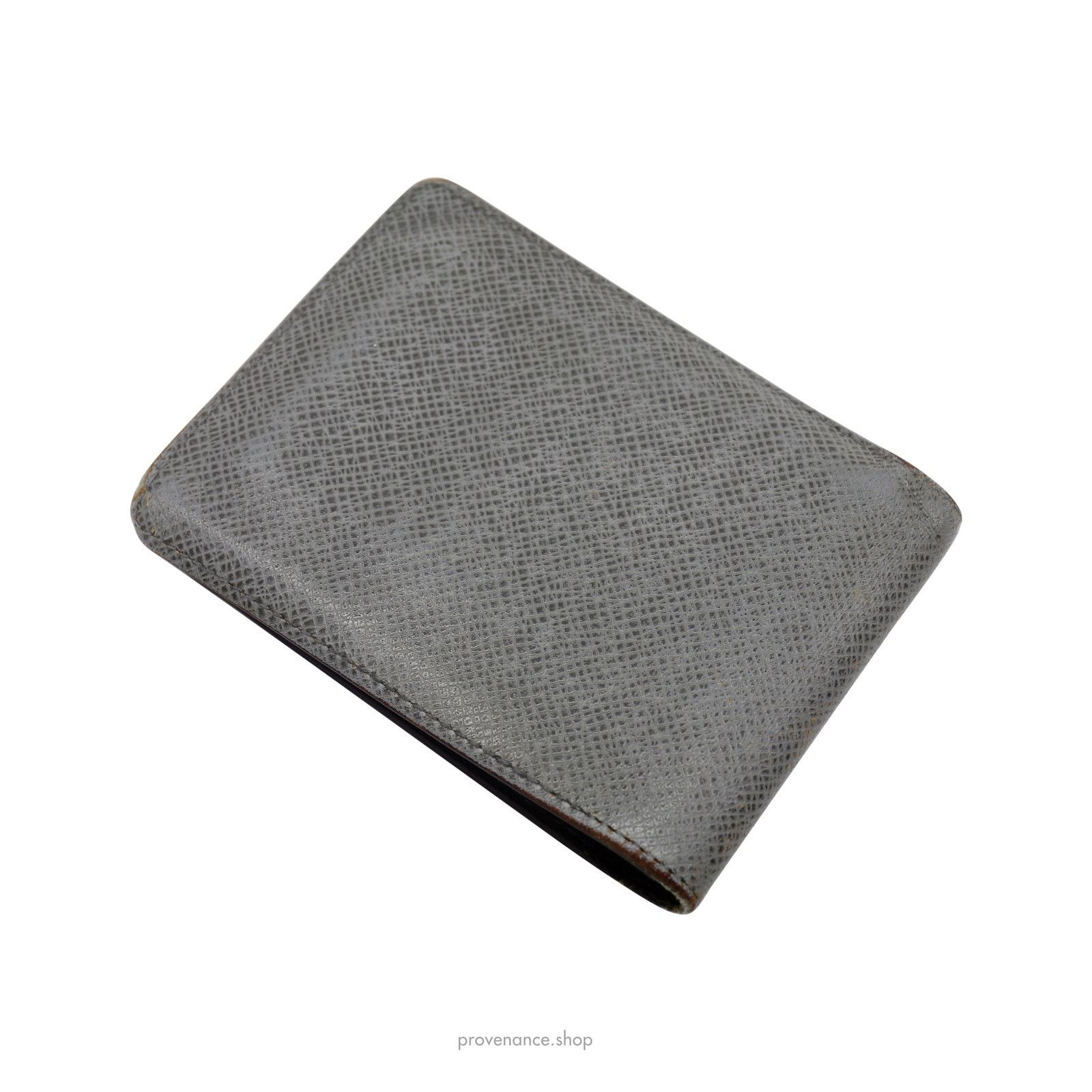 Louis Vuitton 🔴 Louis Vuitton Multiple Wallet - Taiga Glacier Leather Size ONE SIZE - 5 Thumbnail