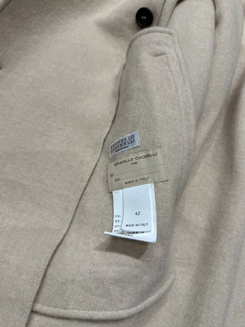 Brunello Cucinelli Brunello Cucinelli Double-breasted Coat Size S / US 4 / IT 40 - 5 Thumbnail